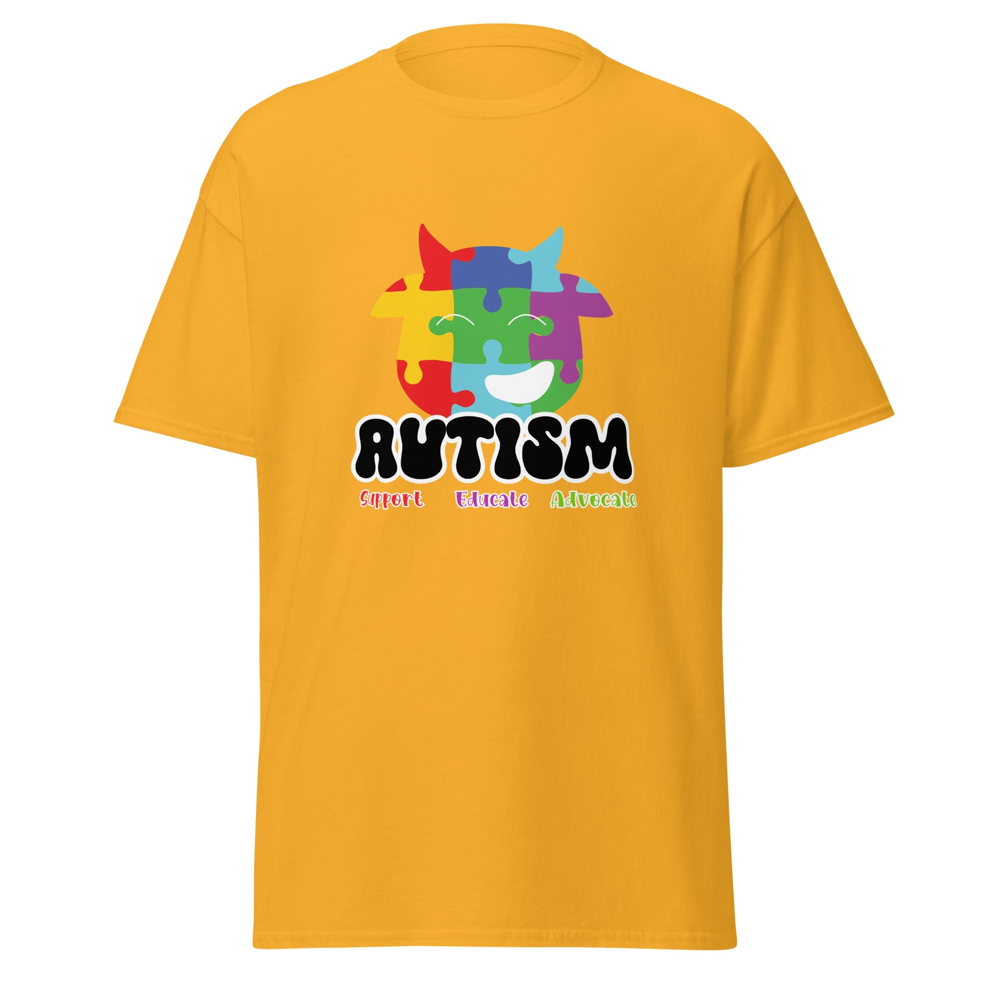 Autism Advocate Mens Custom T Shirt - Kicks Shoelaces