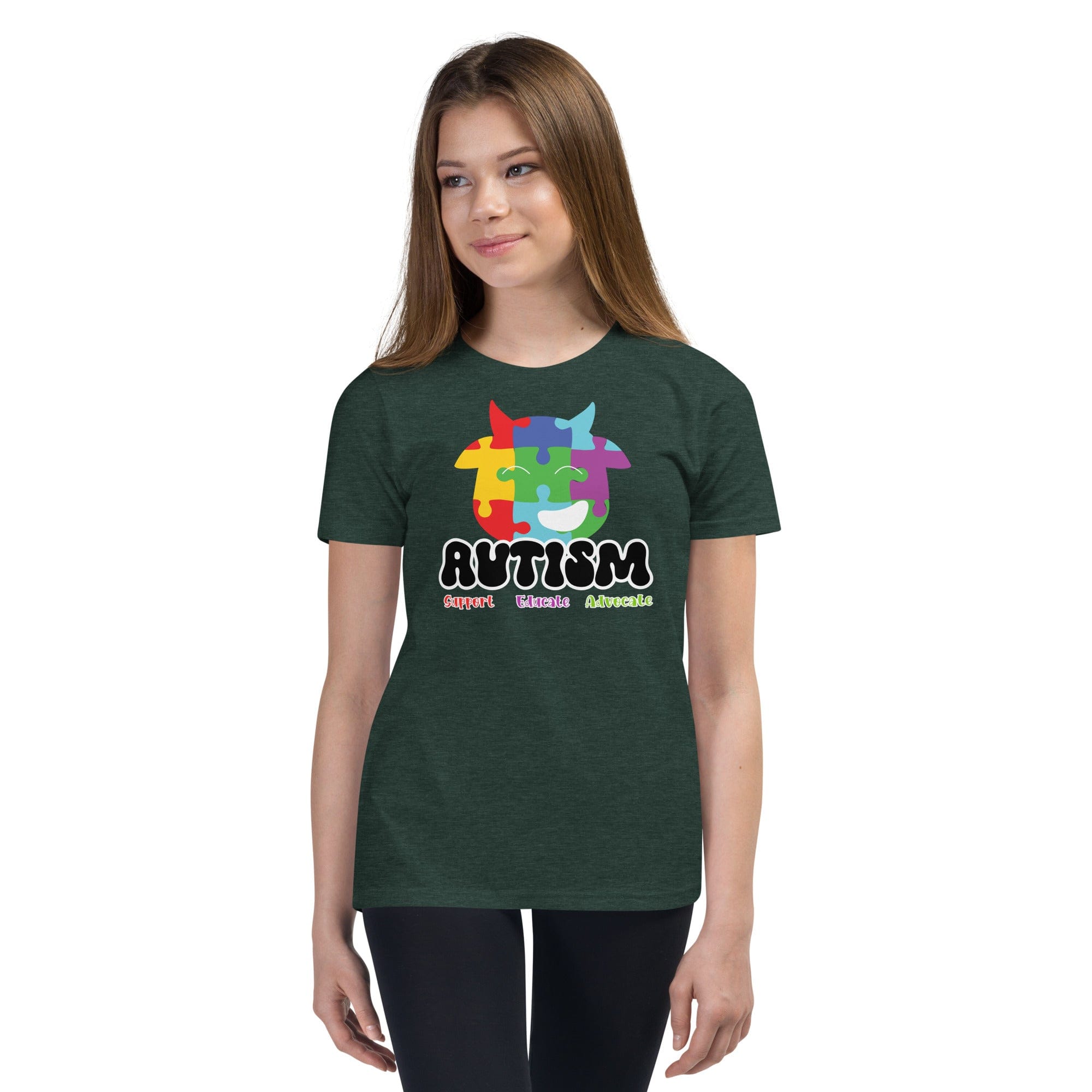 Autism Advocate Youth Graphic Tees - Kicks Shoelaces