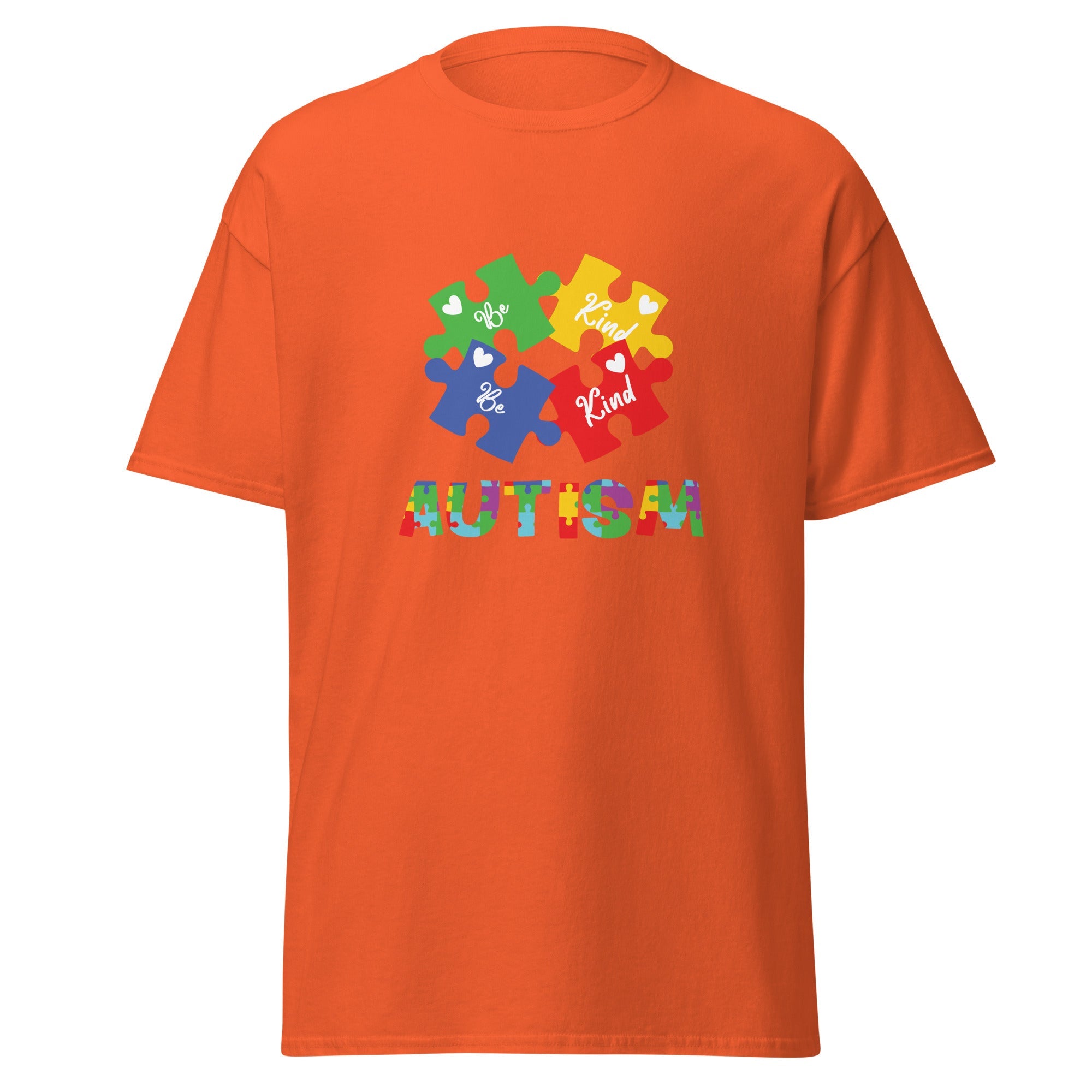 Autism Be Kind Mens Custom T Shirt - Kicks Shoelaces