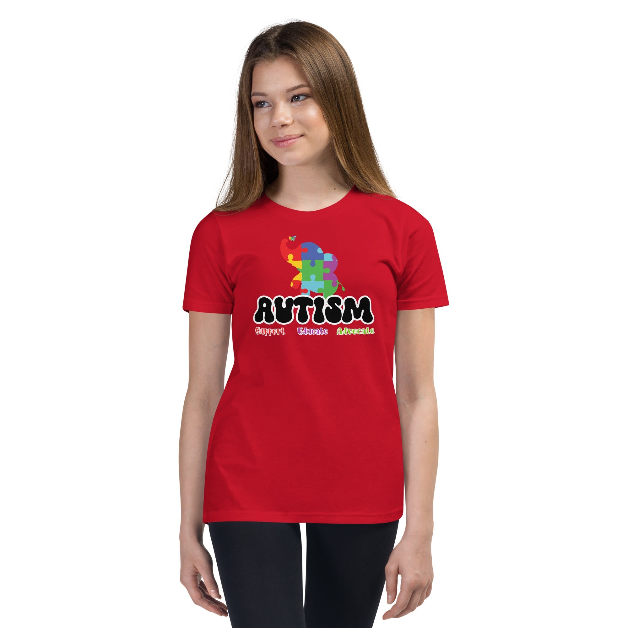 Autism Elephant Youth Graphic Tees - Kicks Shoelaces