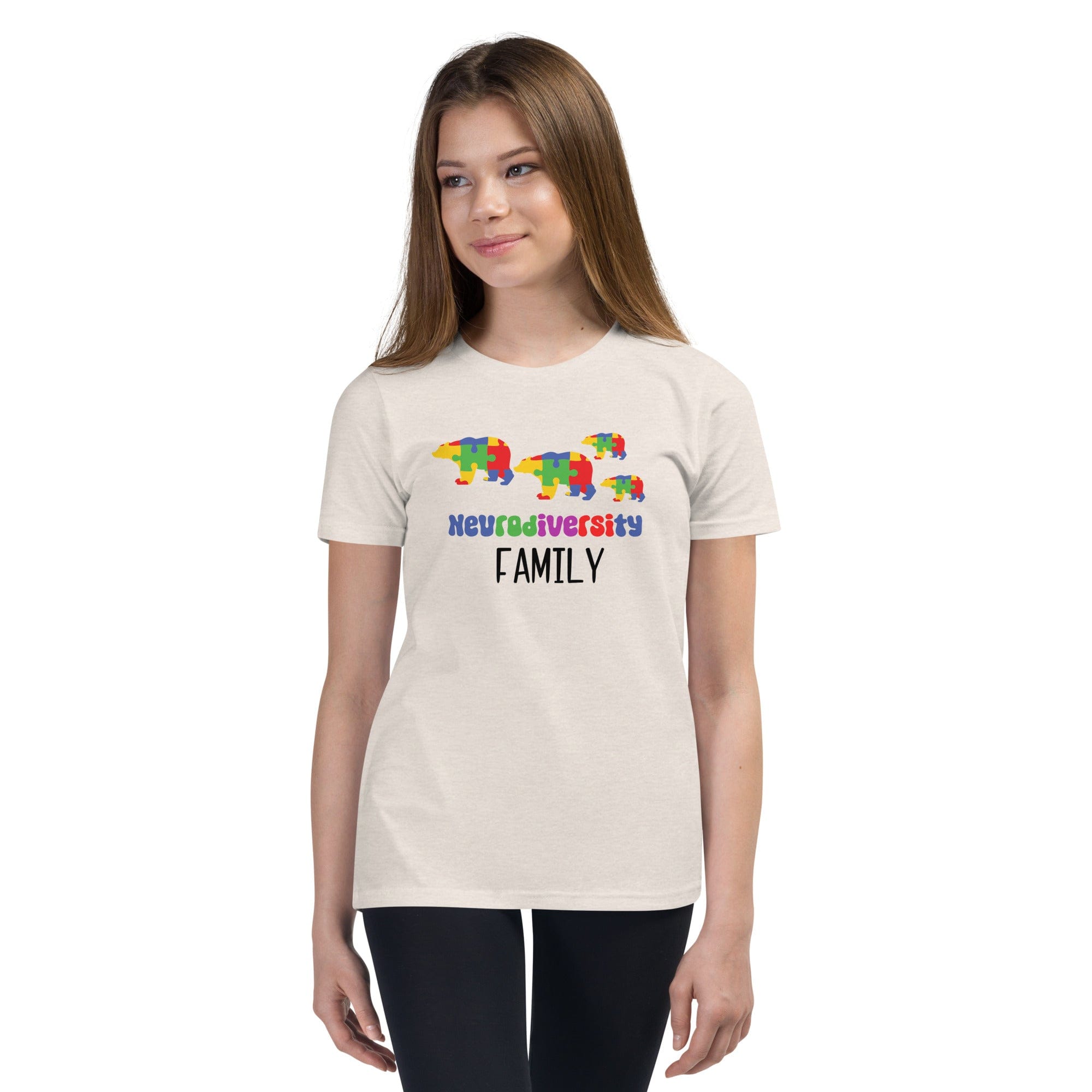 Autism Family Youth Graphic Tees - Kicks Shoelaces