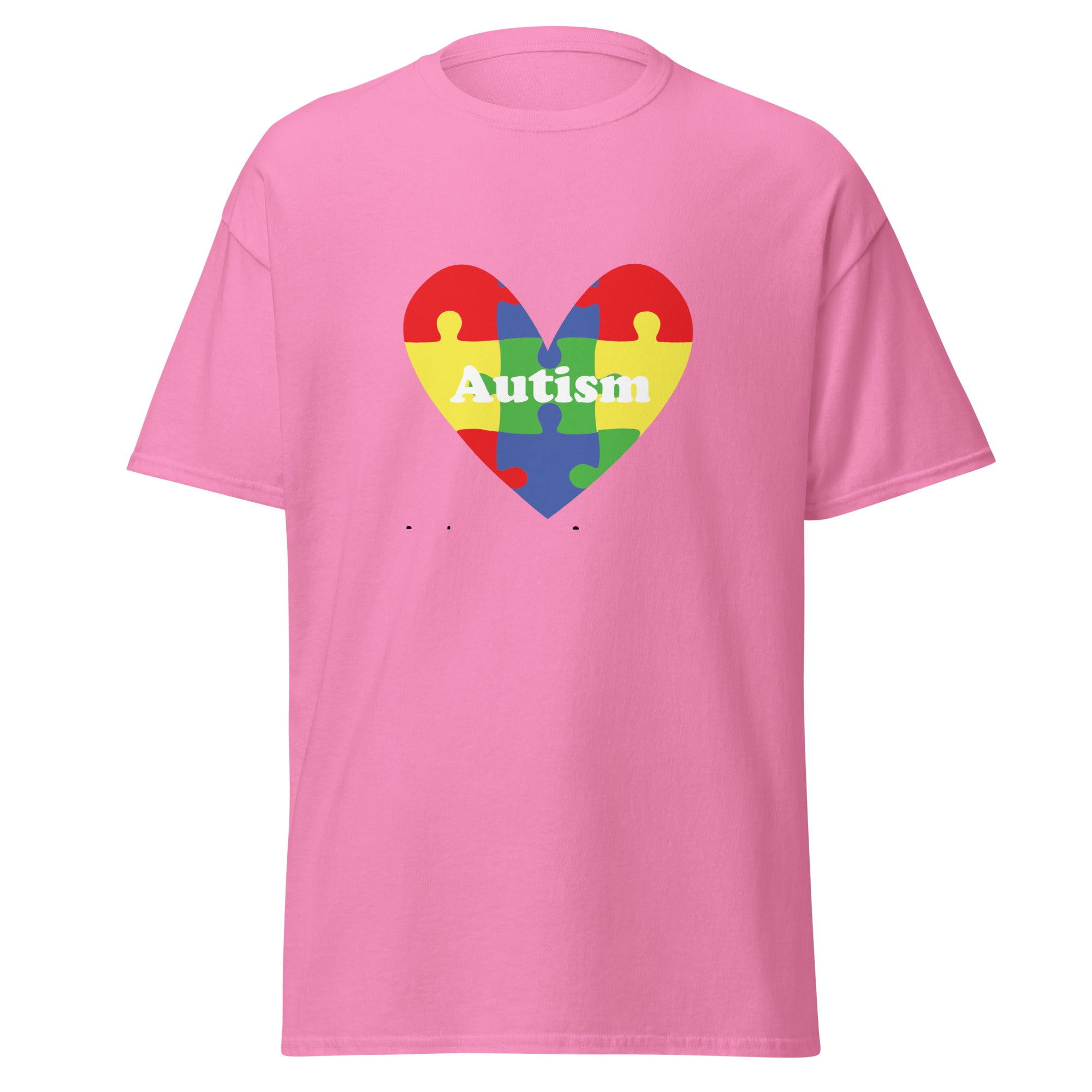 Autism Heart Mens Custom T Shirt - Kicks Shoelaces