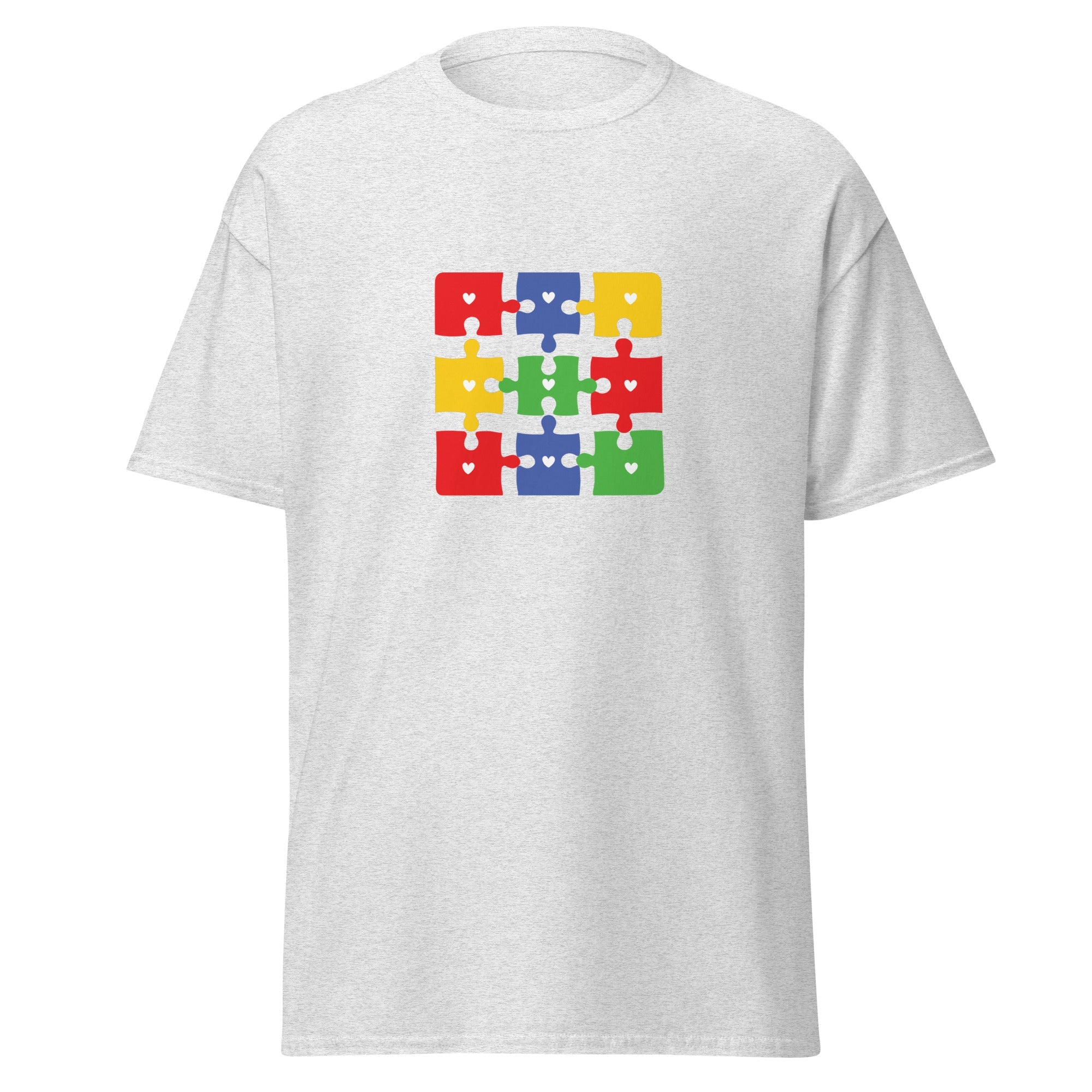 Autism Jigsaw Mens Custom T Shirt - Kicks Shoelaces