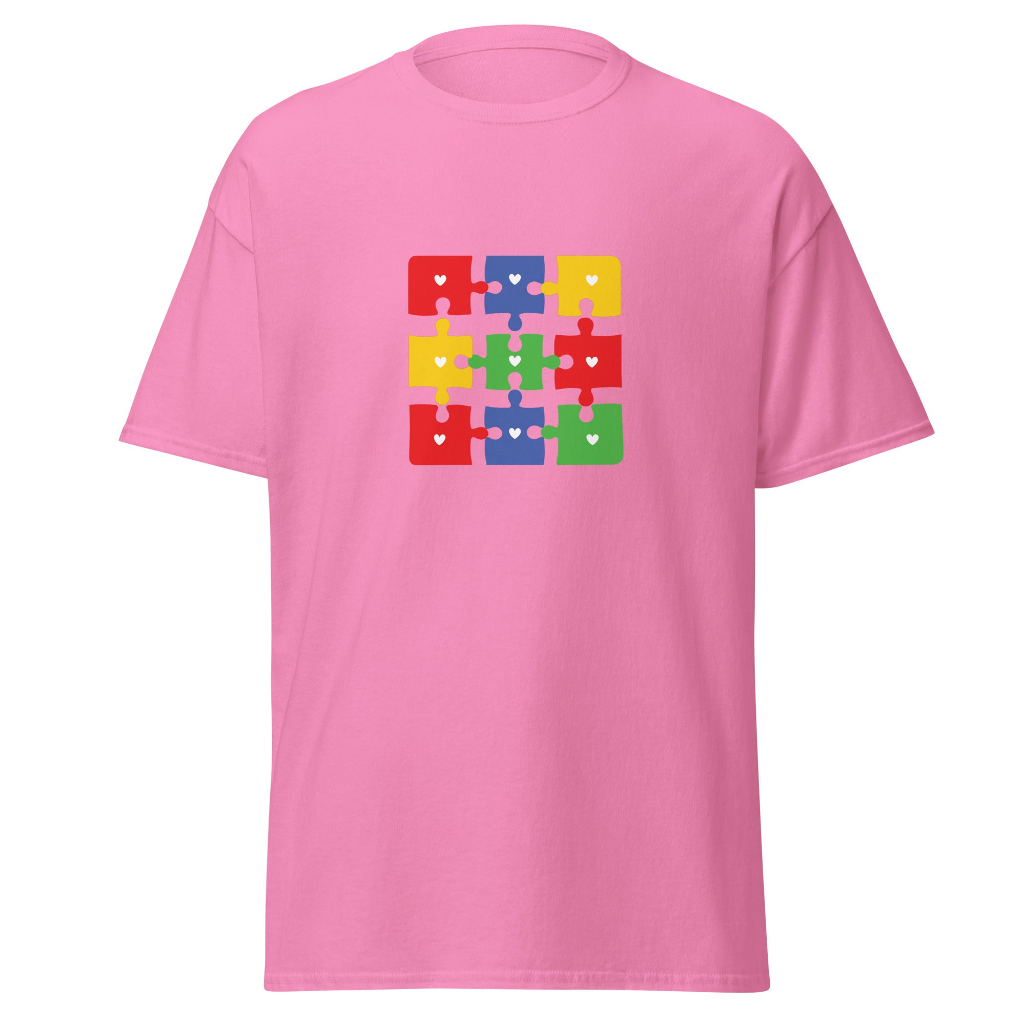 Autism Jigsaw Mens Custom T Shirt - Kicks Shoelaces