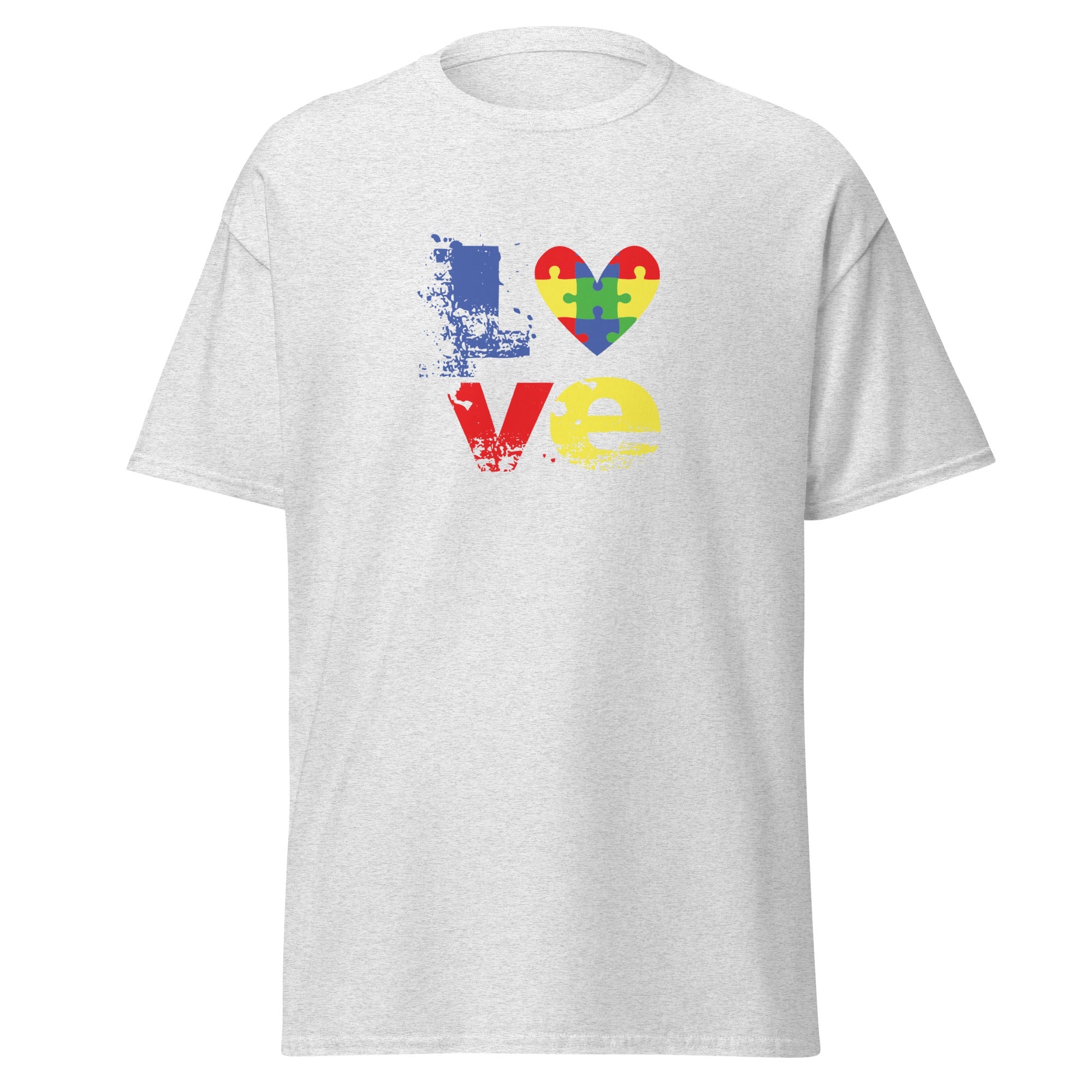 Autism Love Mens Custom T Shirt - Kicks Shoelaces