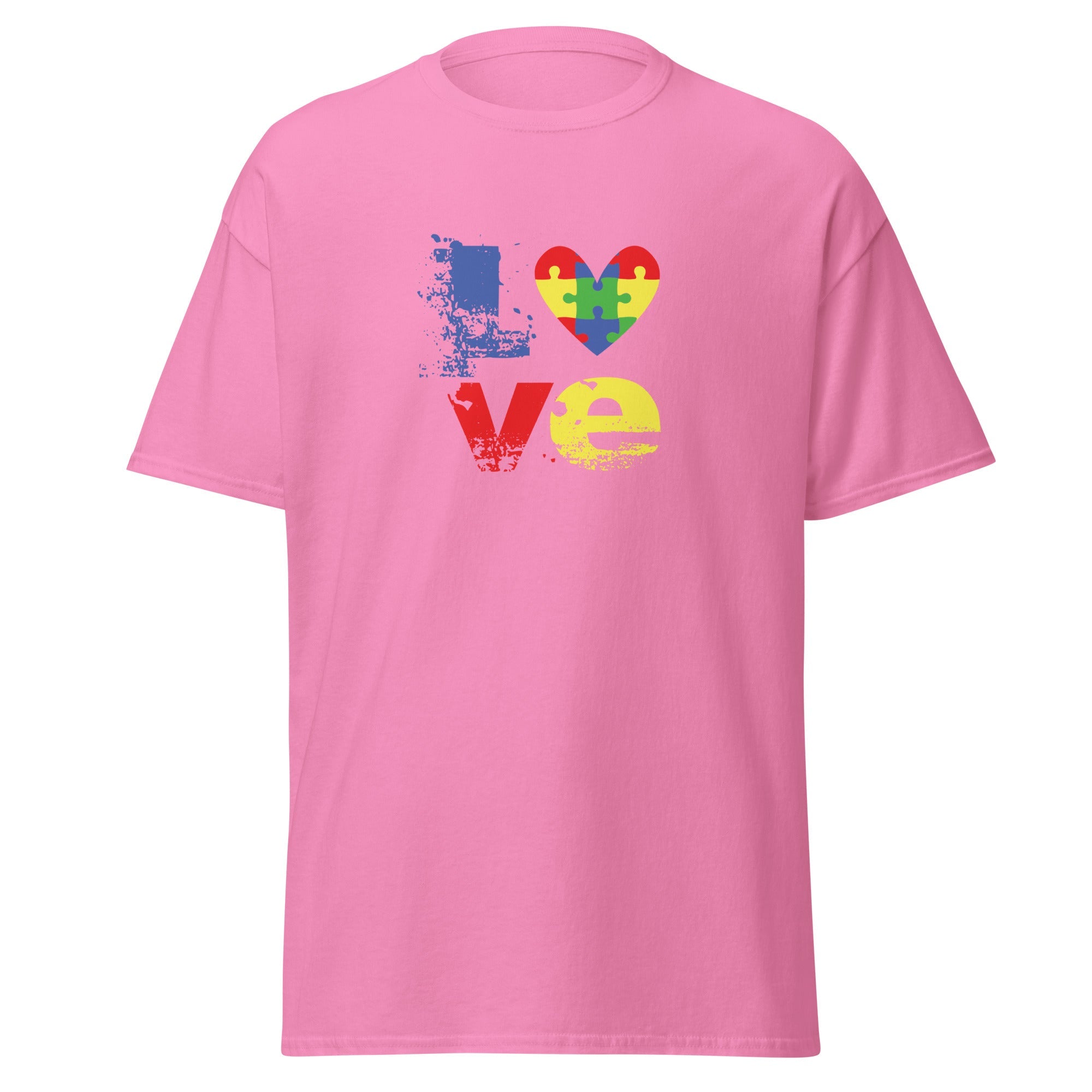 Autism Love Mens Custom T Shirt - Kicks Shoelaces