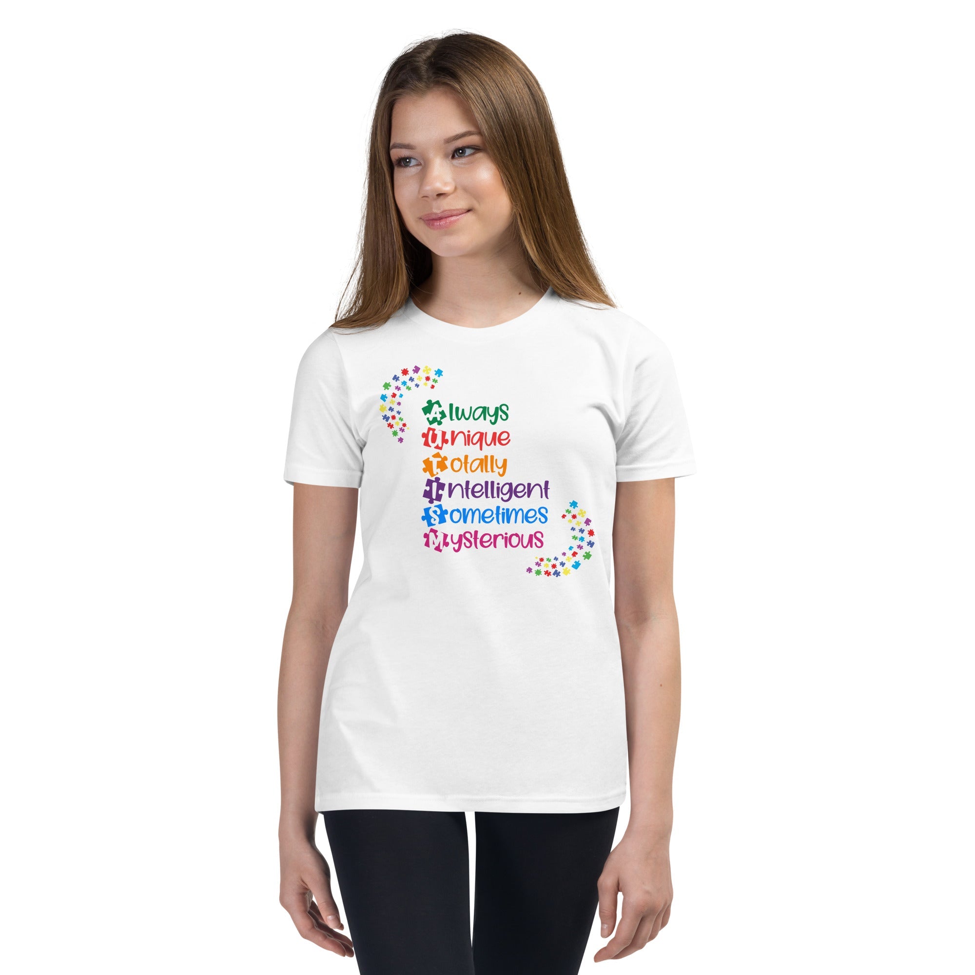 Autism Motivation Youth Graphic Tees - Kicks Shoelaces