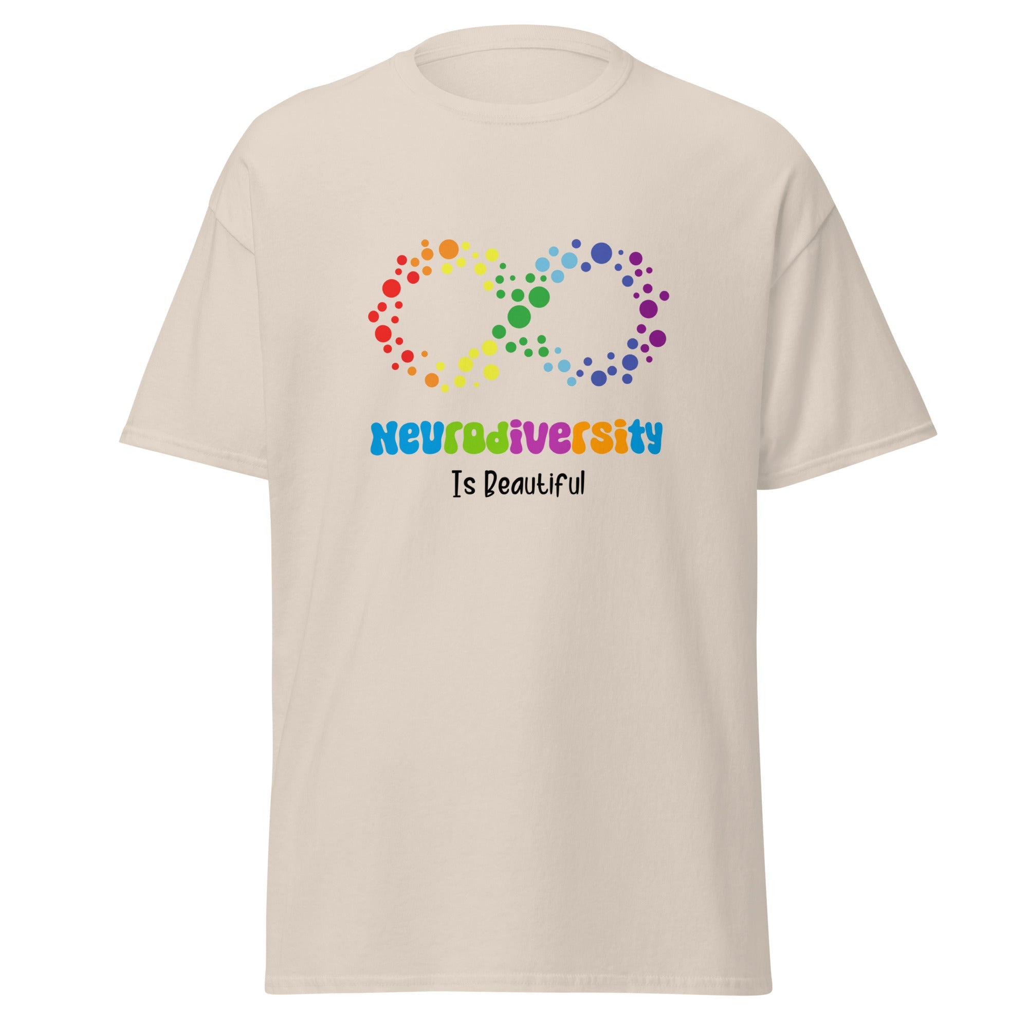 Autism Neurodiversity Mens Custom T Shirt - Kicks Shoelaces