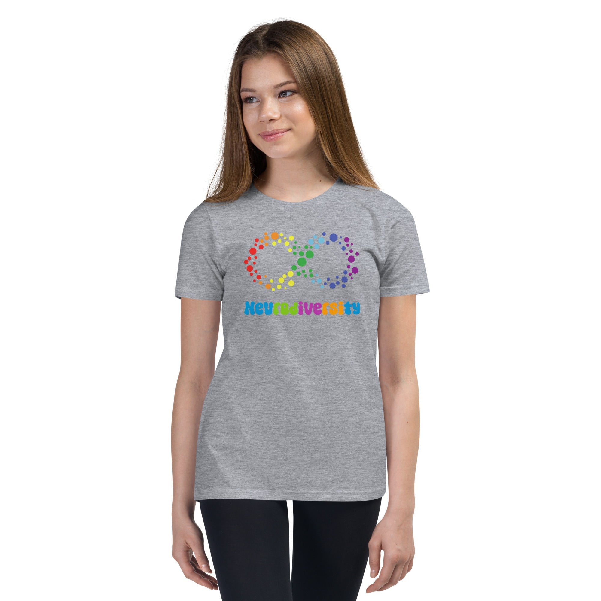 Autism Neurodiversity Youth Graphic Tees - Kicks Shoelaces