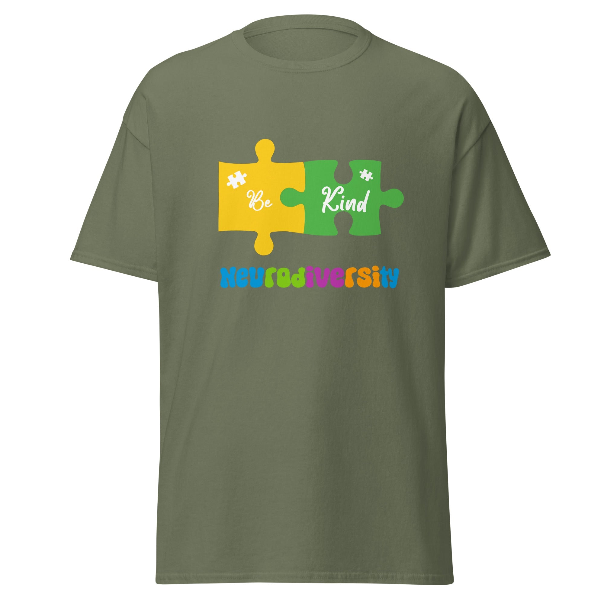 Autism NT Mens Custom T Shirt - Kicks Shoelaces