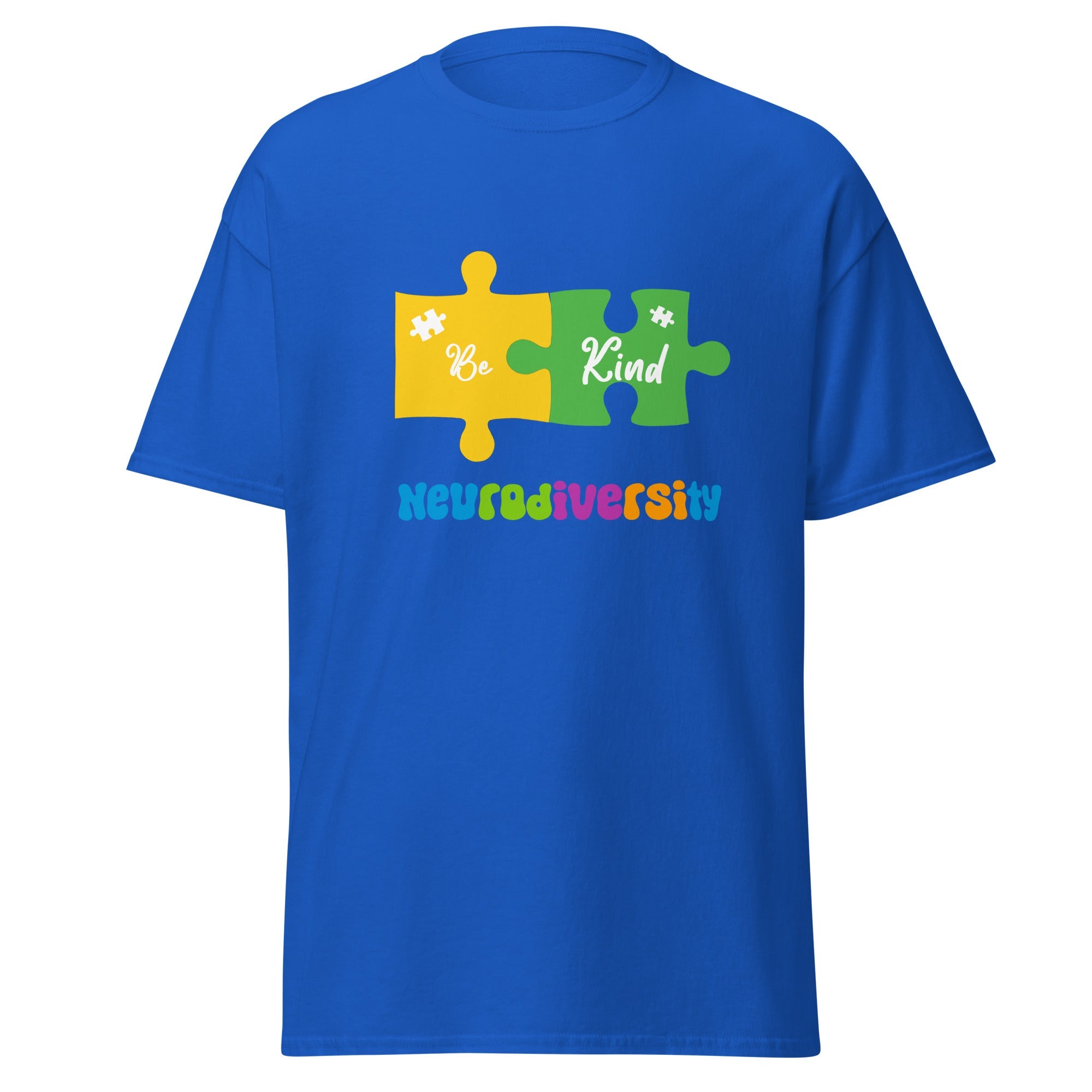 Autism NT Mens Custom T Shirt - Kicks Shoelaces