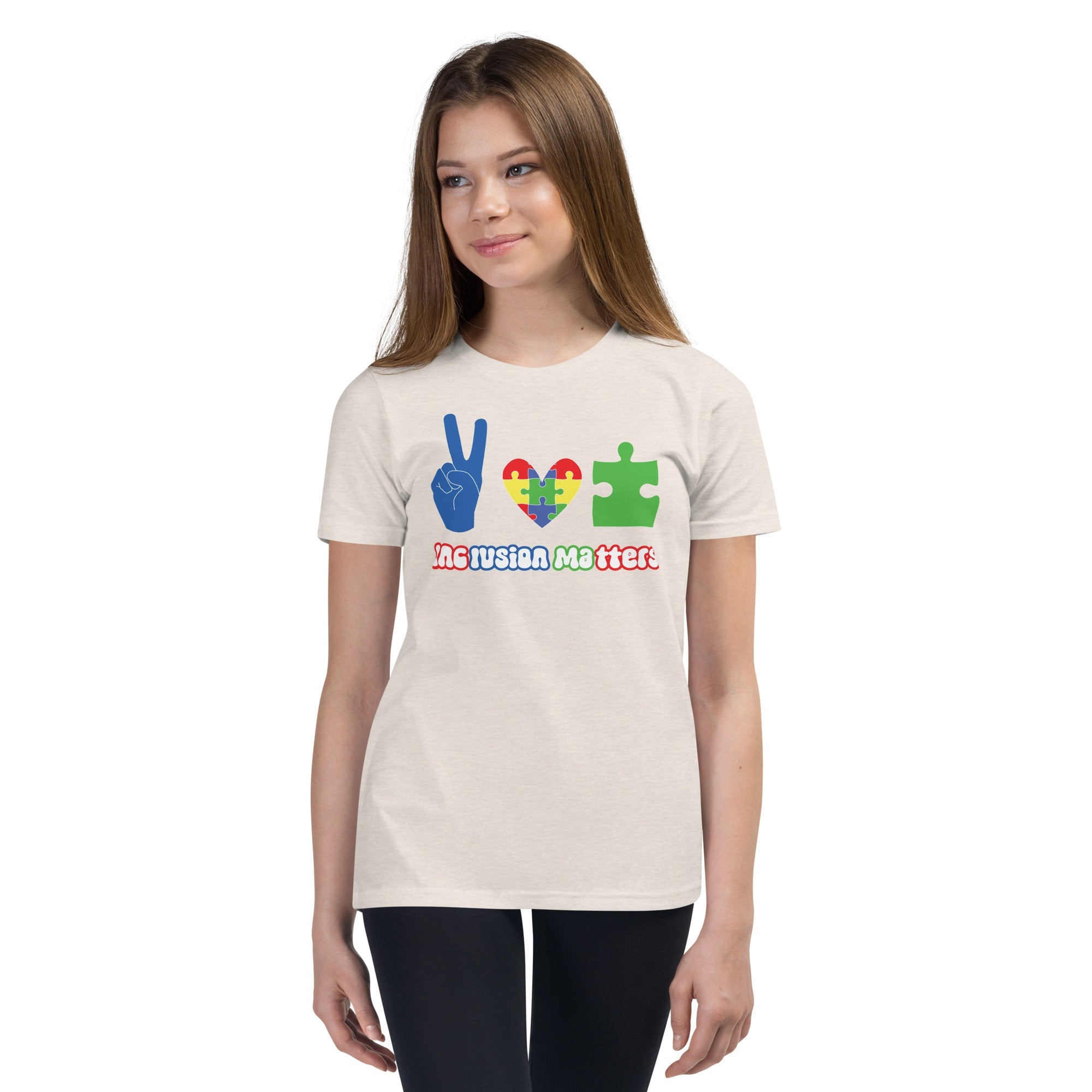 Autism Peace Youth Graphic Tees - Kicks Shoelaces