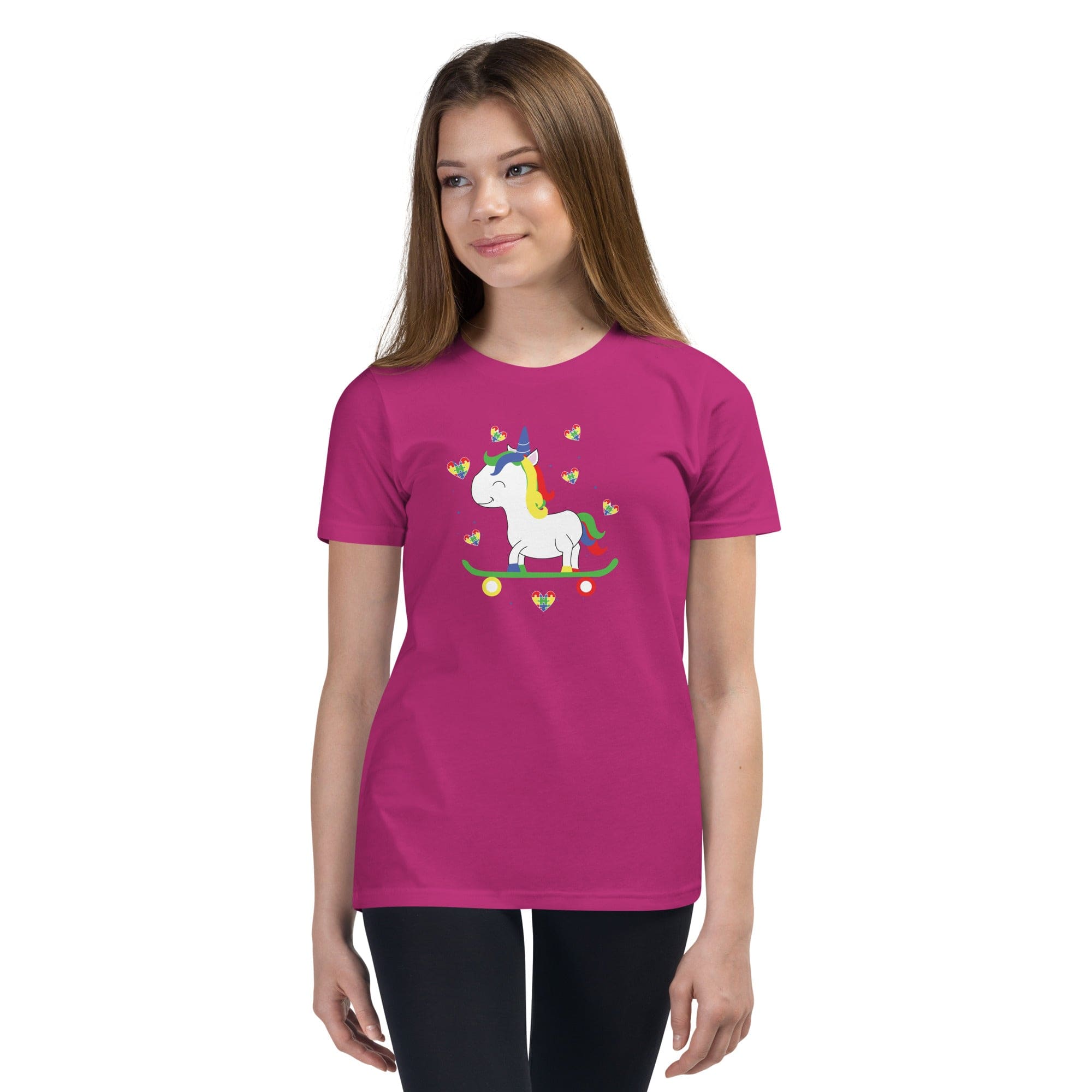 Autism Unicorn Youth Graphic Tees - Kicks Shoelaces