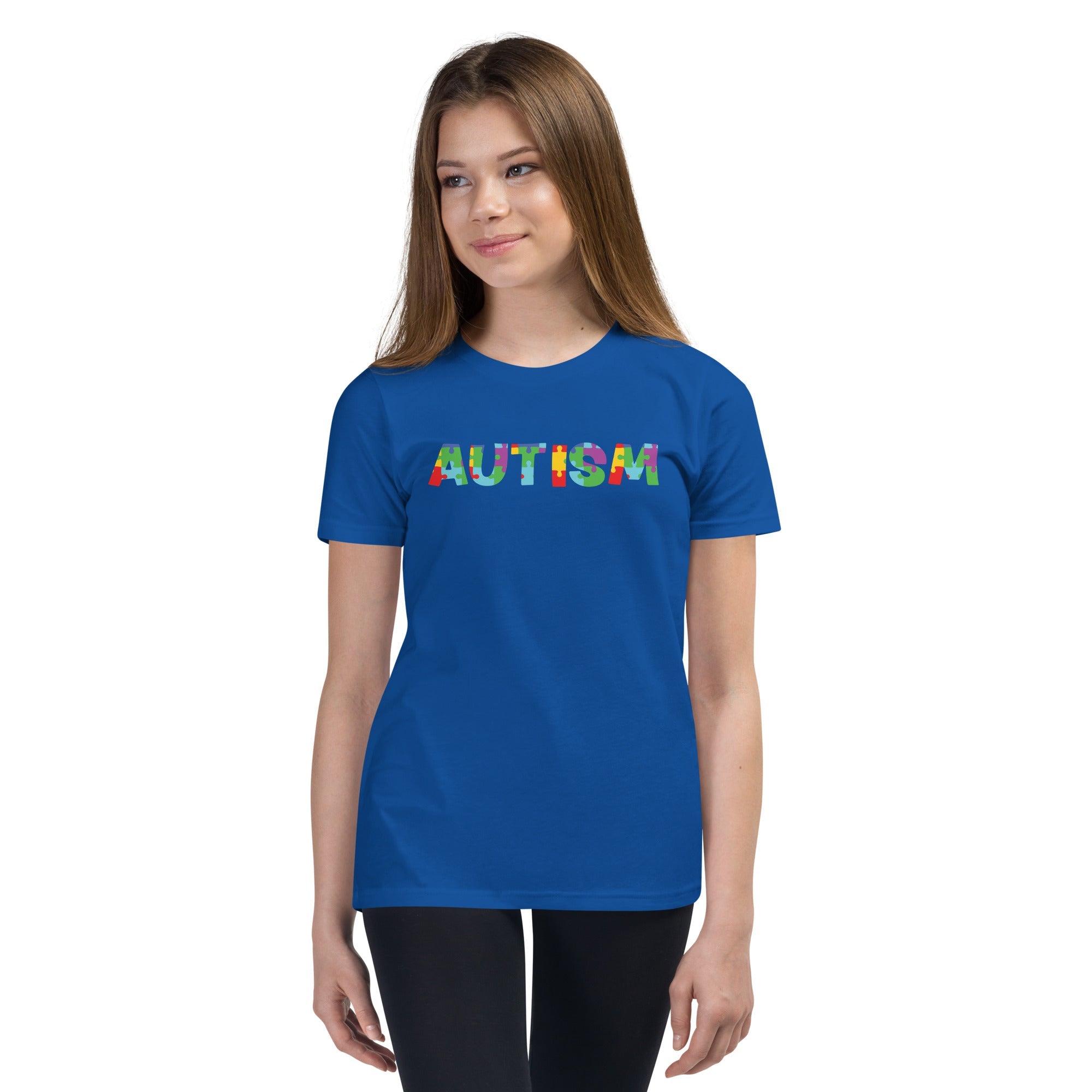 Autism Youth Graphic Tees - Kicks Shoelaces