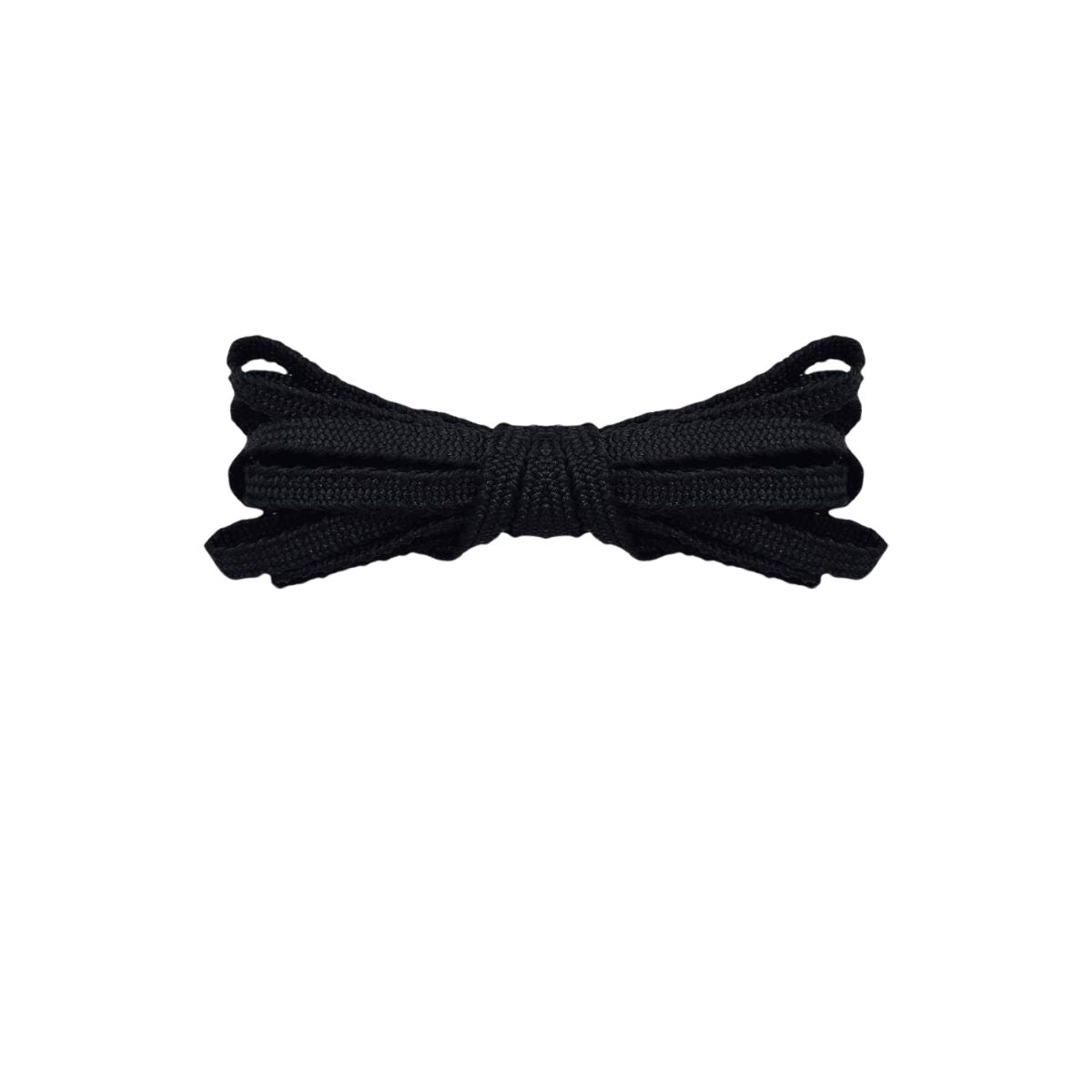 Black sawtooth laces for Brooks Hyperion GTS 2 running shoes by Kicks Shoelaces