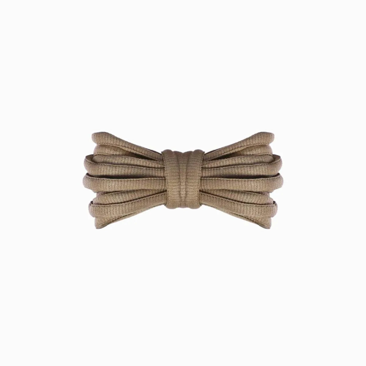 Brown Nike Vomero 5 replacement laces, oval laces by Kicks Shoelaces.