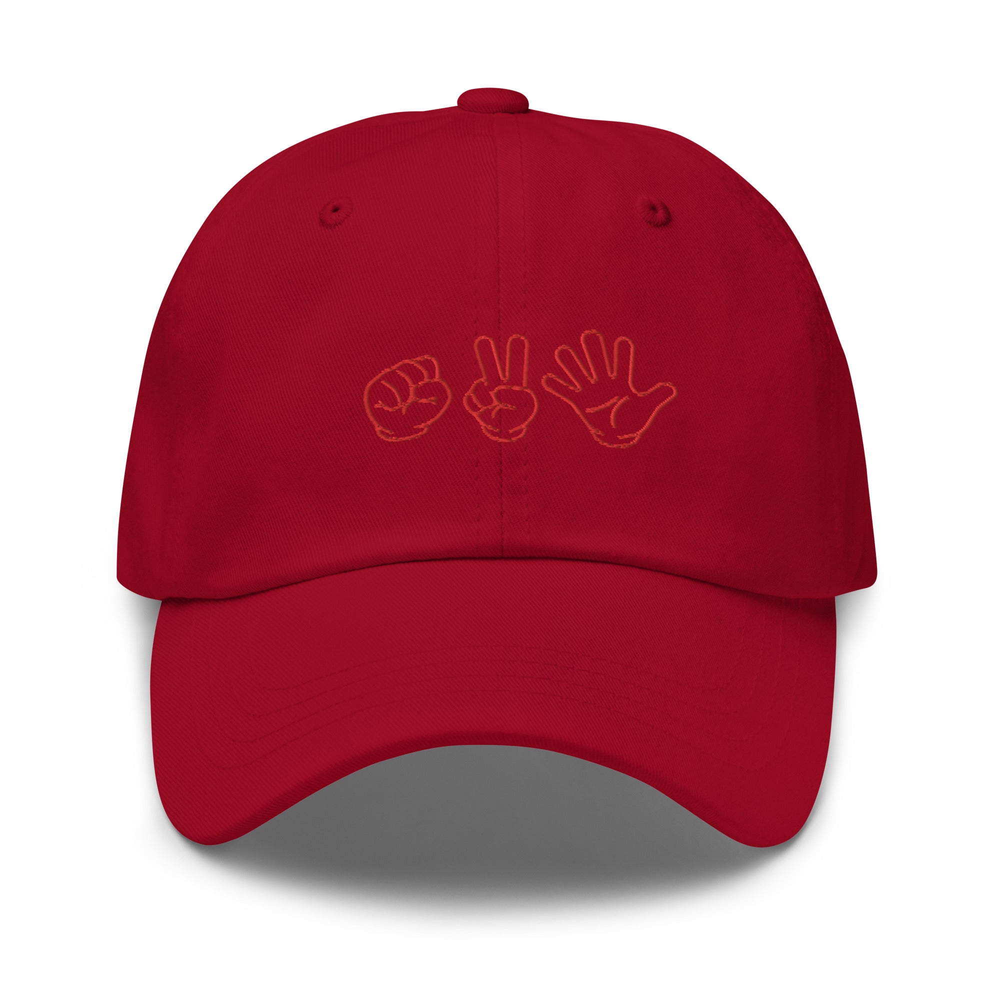 Rock Paper Scissors Baseball Cap