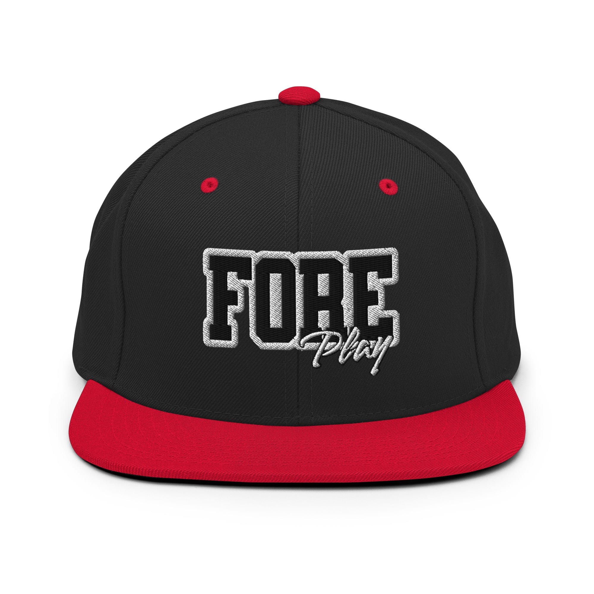 Fore Play Golf Snapback Hat