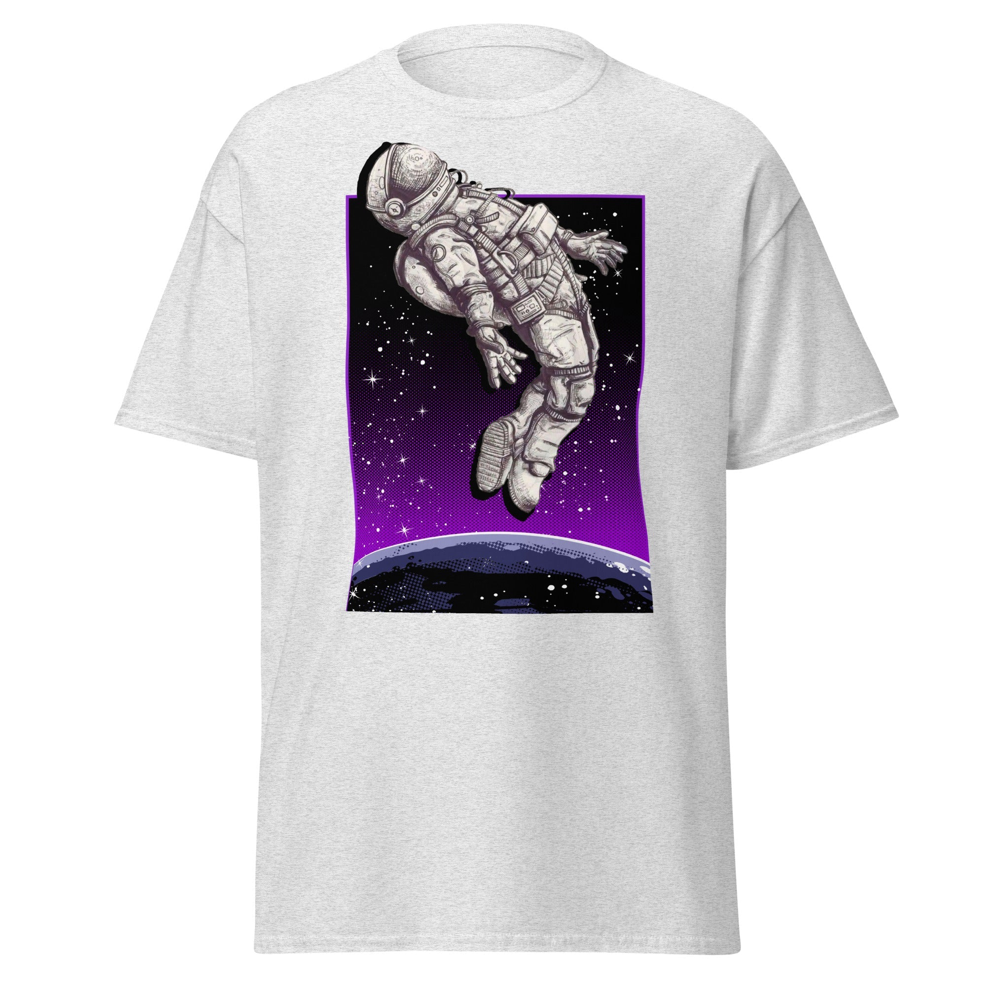 Cosmic Freedom Mens Graphic Space Tee - Kicks Shoelaces