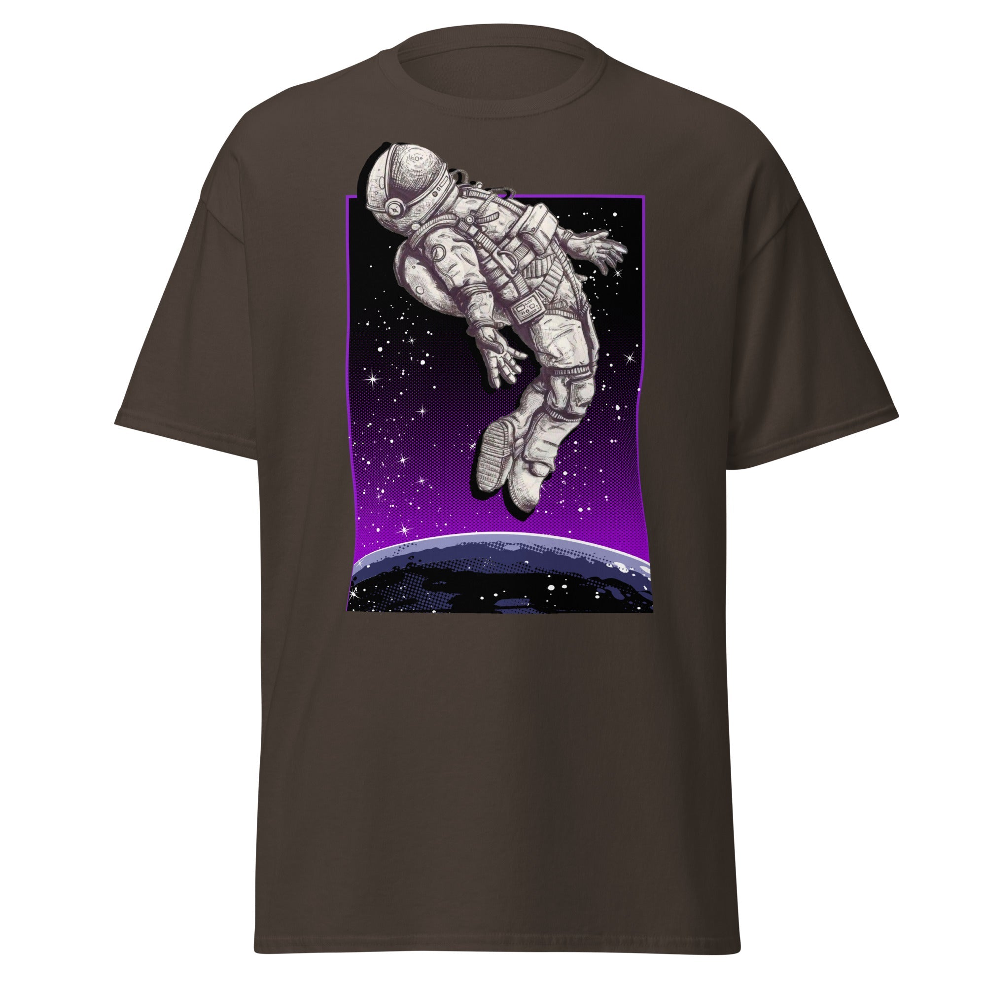 Cosmic Freedom Mens Graphic Space Tee - Kicks Shoelaces