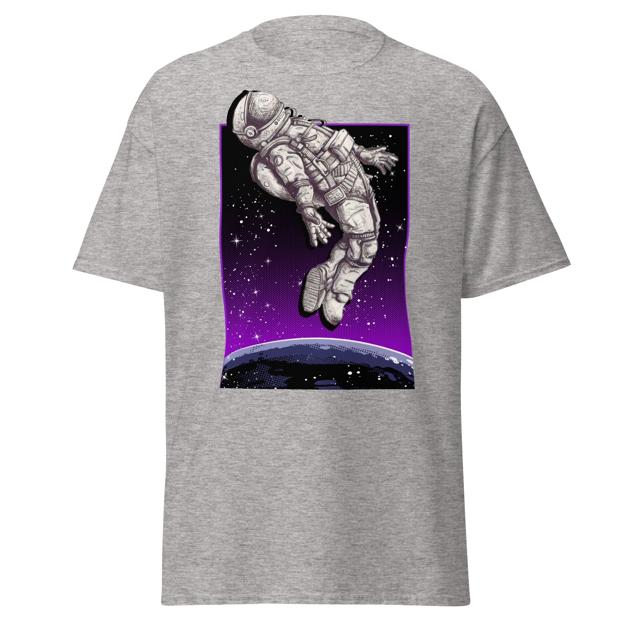 Cosmic Freedom Mens Graphic Space Tee - Kicks Shoelaces