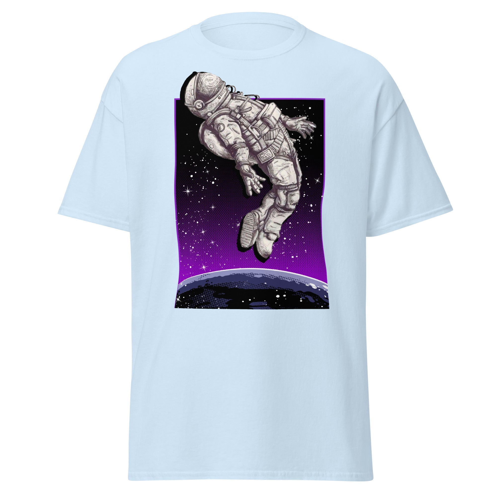 Cosmic Freedom Mens Graphic Space Tee - Kicks Shoelaces