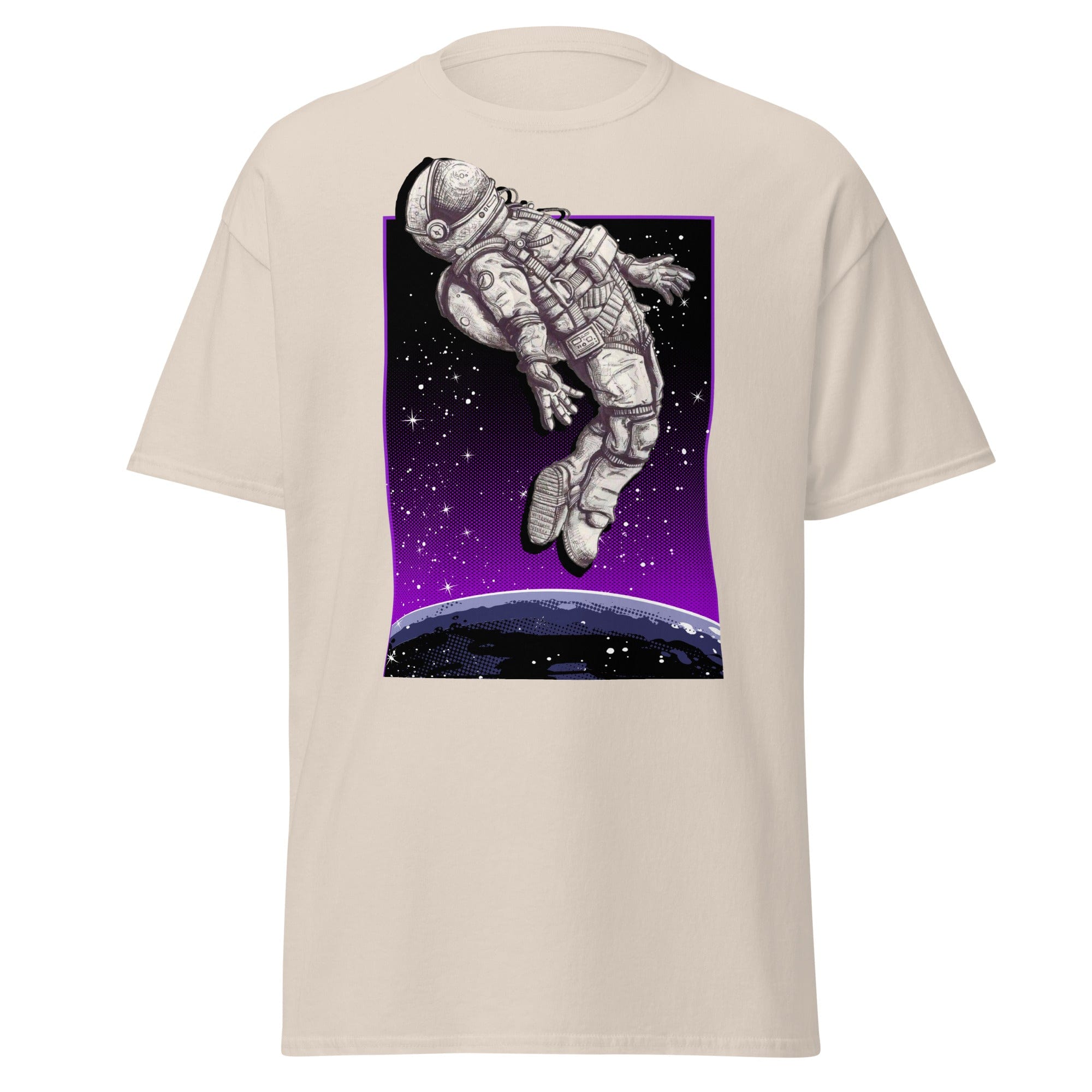 Cosmic Freedom Mens Graphic Space Tee - Kicks Shoelaces