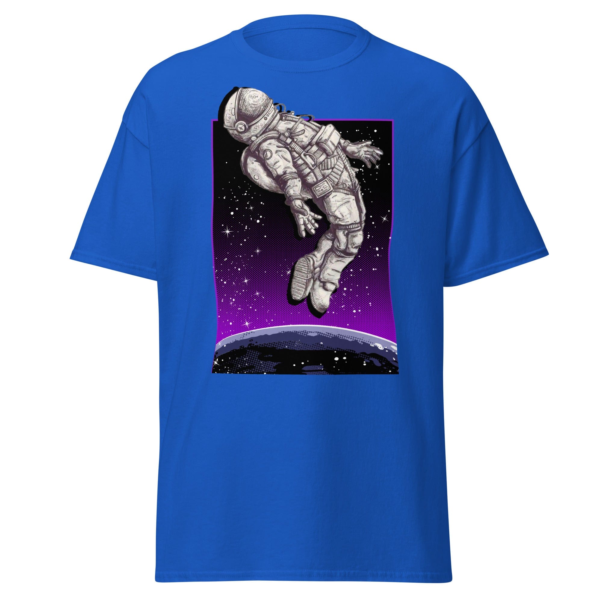 Cosmic Freedom Mens Graphic Space Tee - Kicks Shoelaces