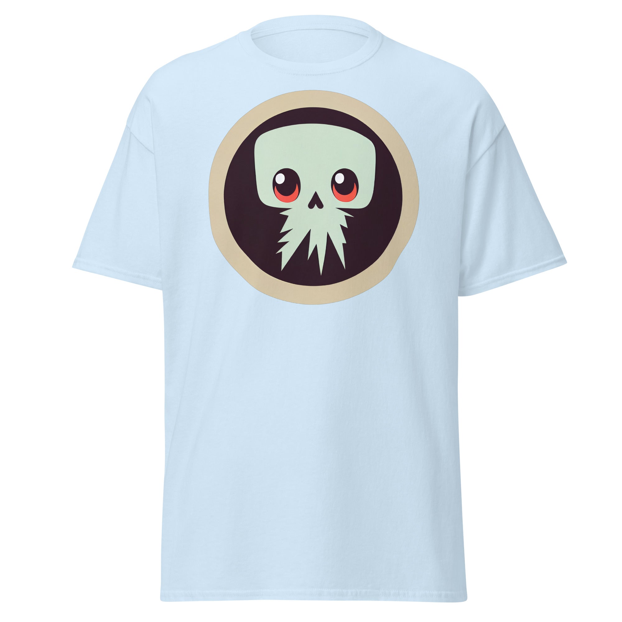 Creepy Skull Mens Graphic Monster Tee - Kicks Shoelaces