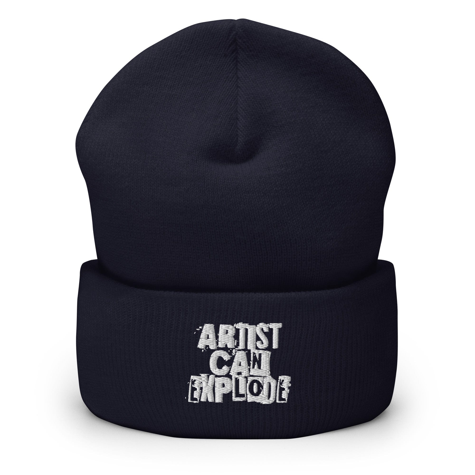 Artist Can Explode Cuffed Beanie