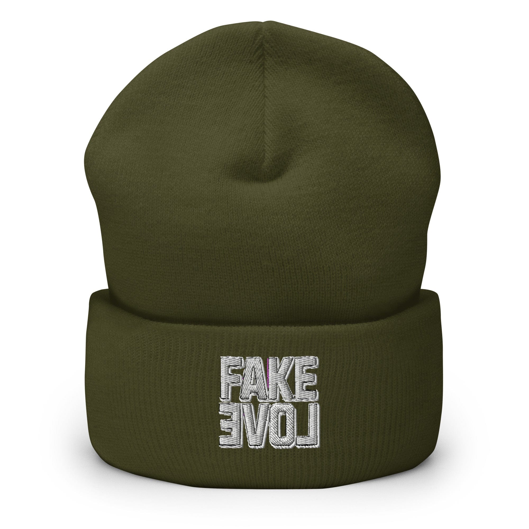 Fake Love Cuffed Beanie