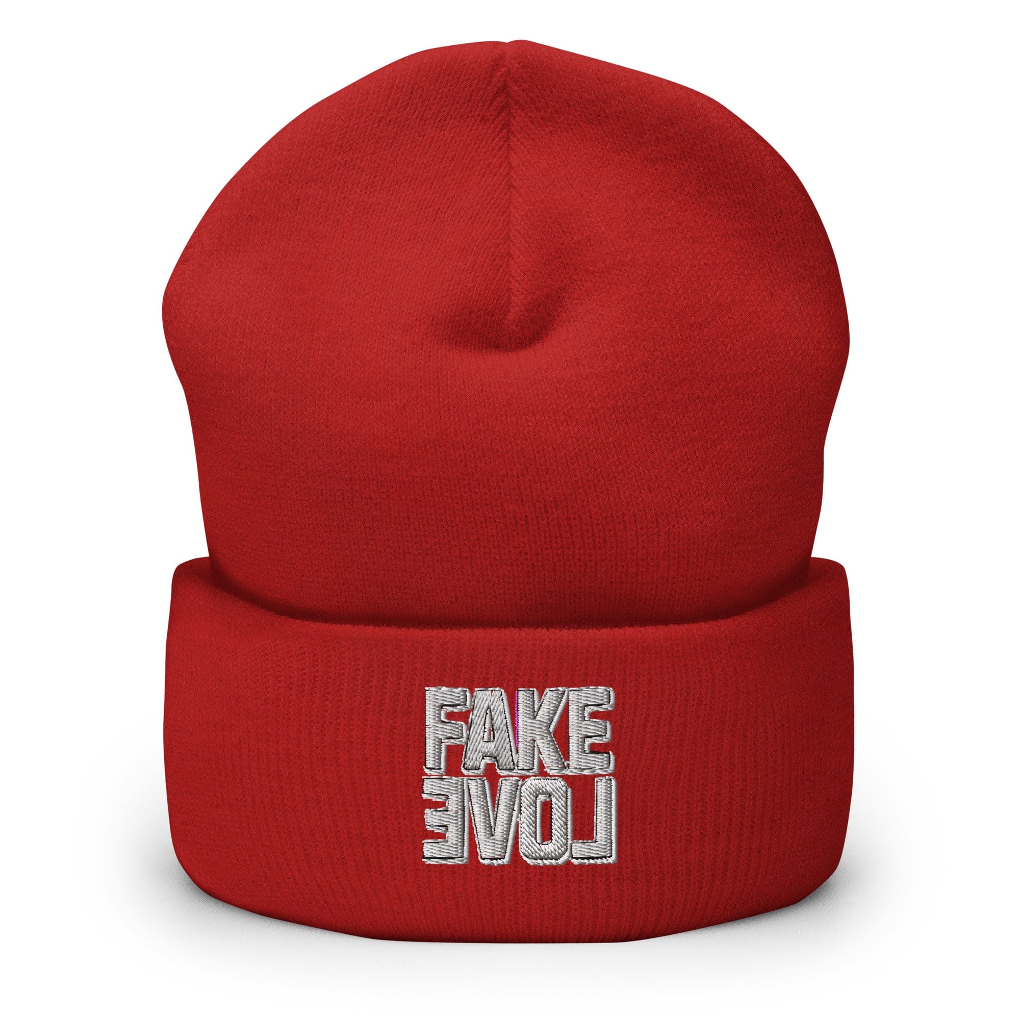 Fake Love Cuffed Beanie