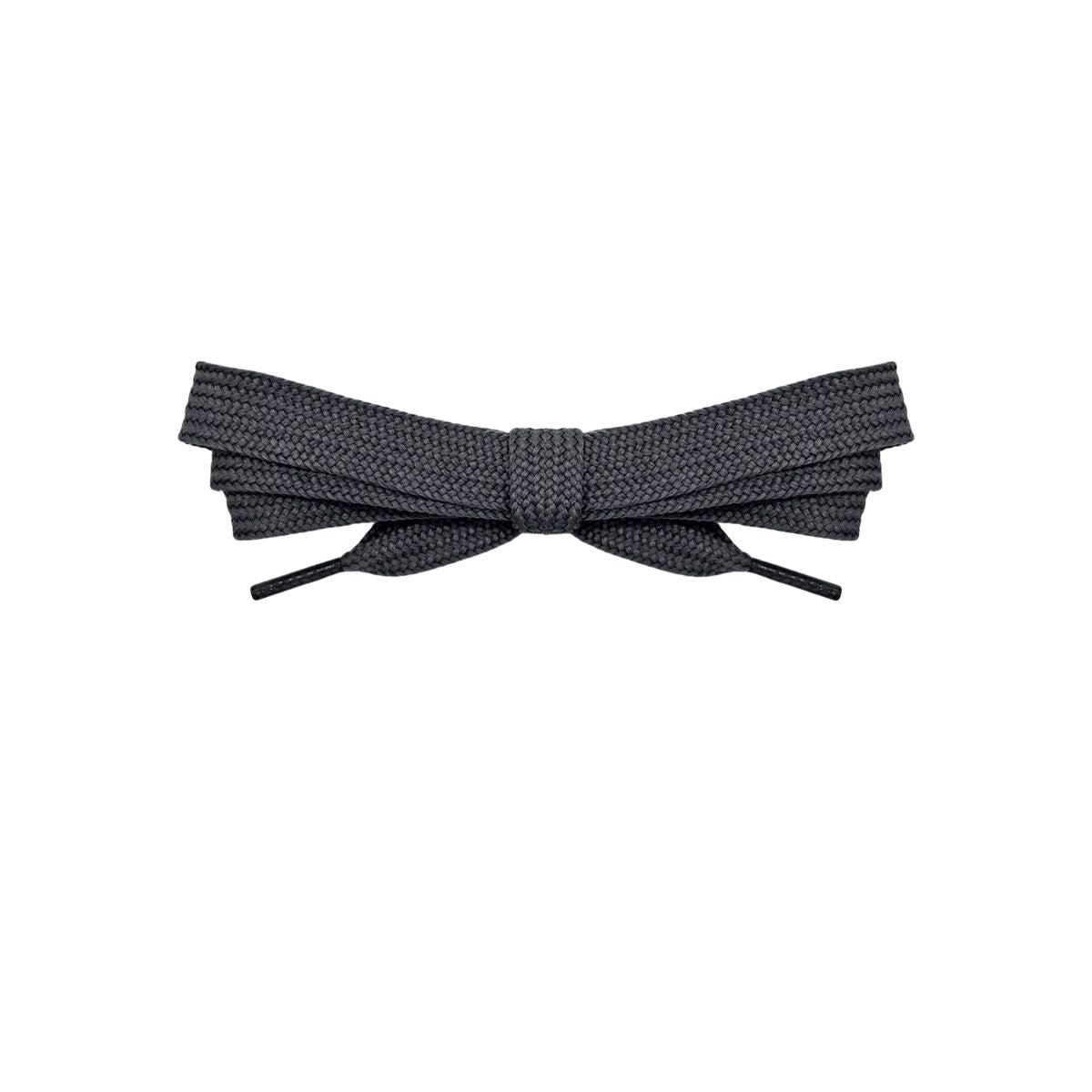 Dark grey flat replacement shoe laces for Adidas Campus shoes by Kicks Shoelaces