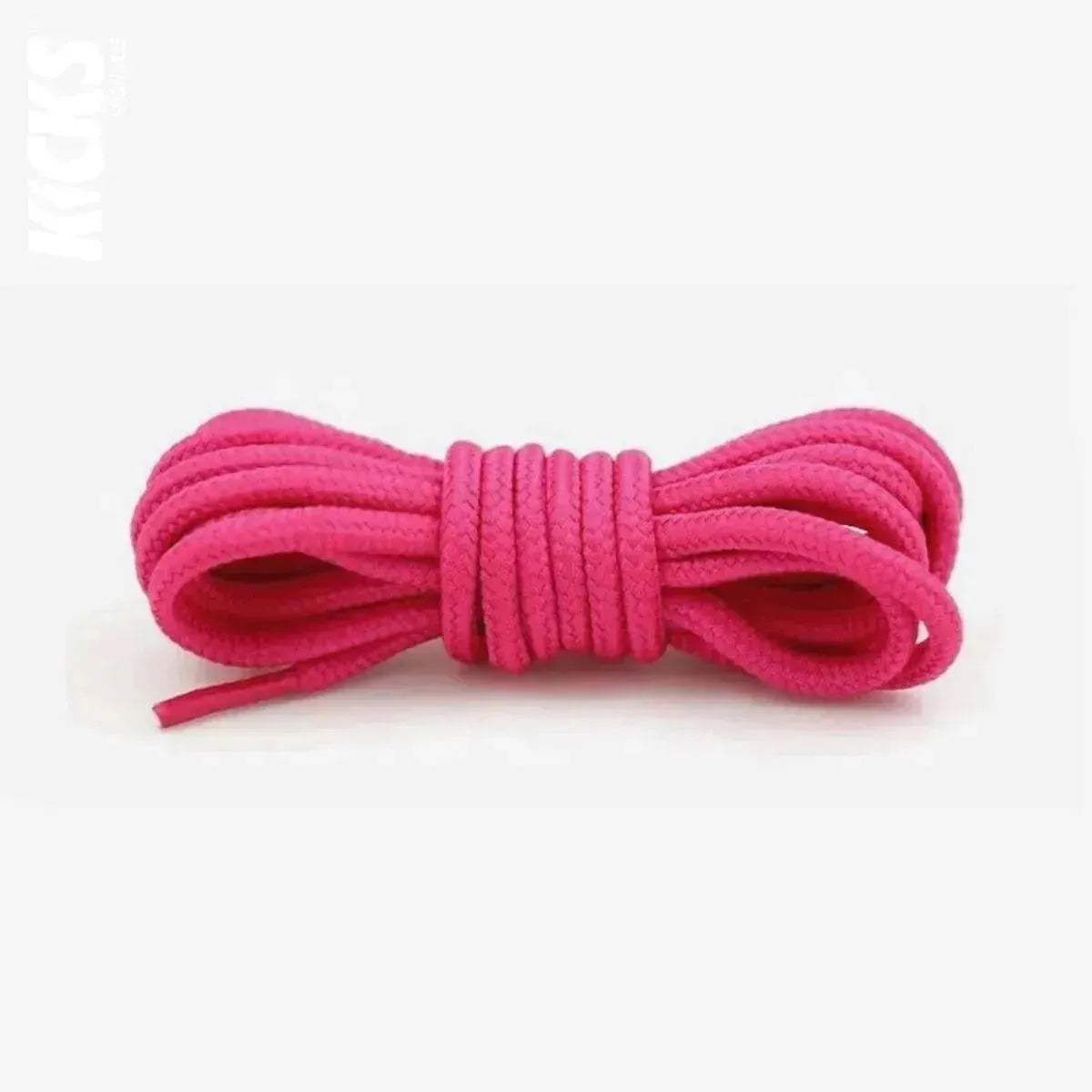 Rose pink replacement laces for ECCO golf shoes, round shoelaces by Kicks Shoelaces