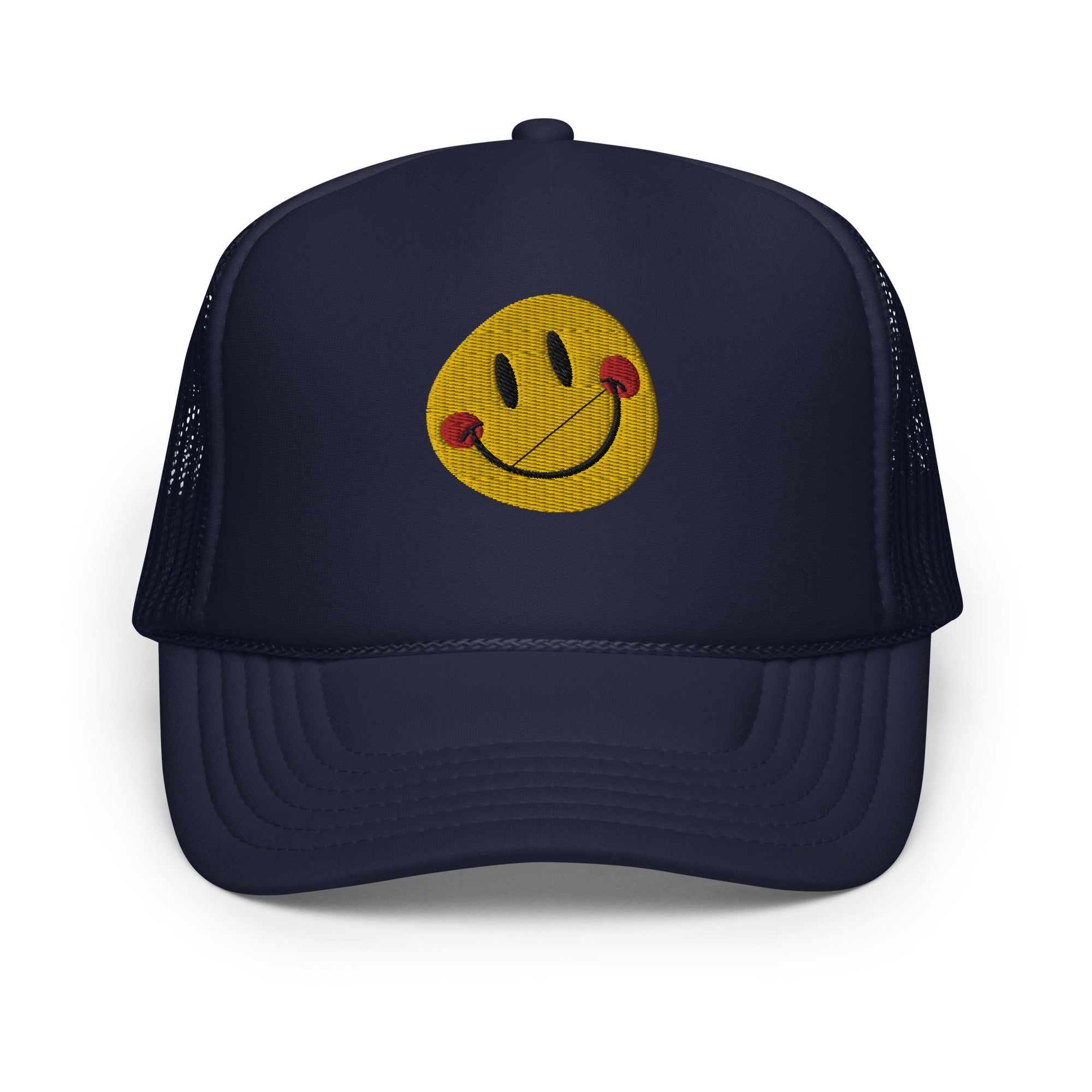 Smiley Face Pinky Cheeks Foam Trucker Hat