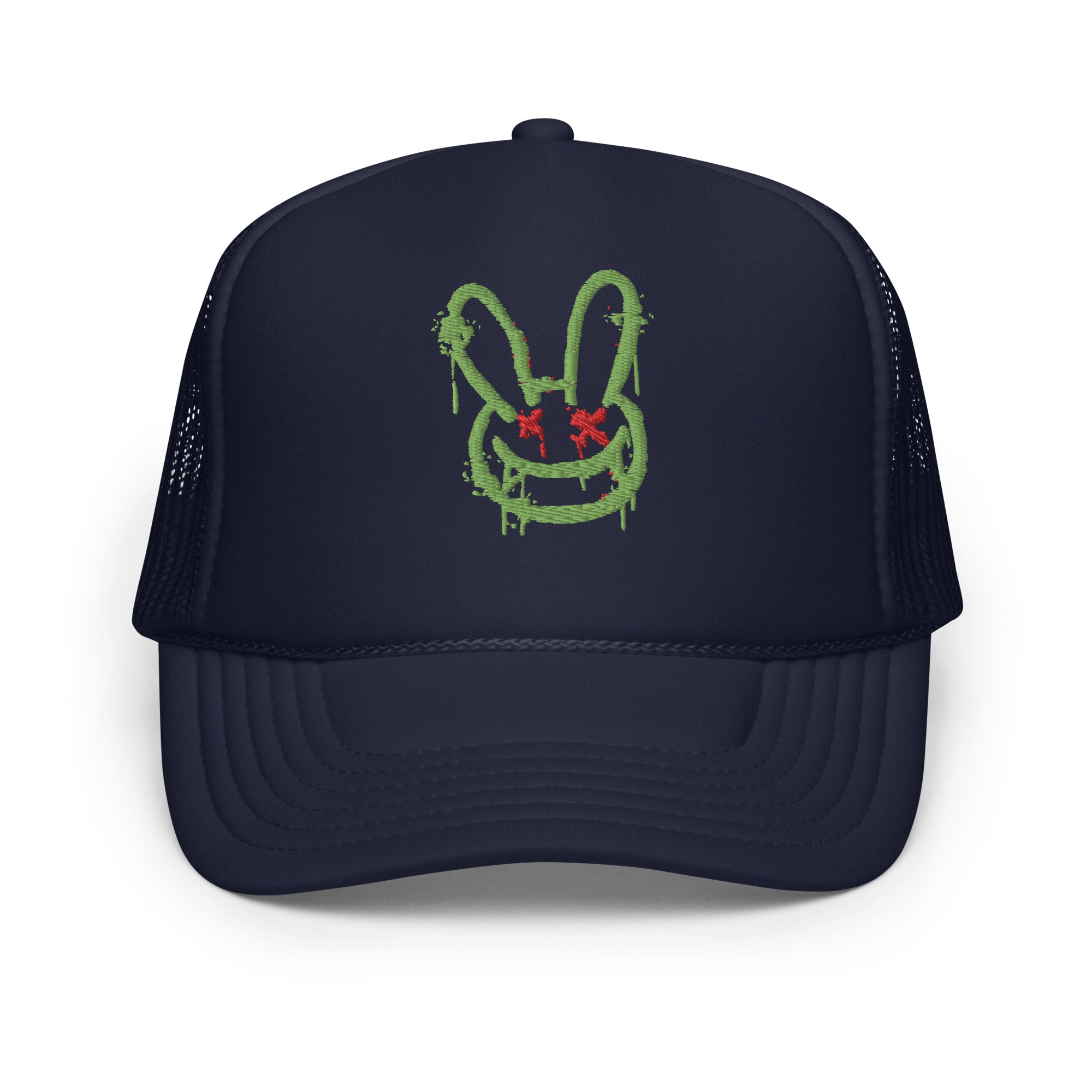 Crosseyed Bunny Foam Trucker Hat