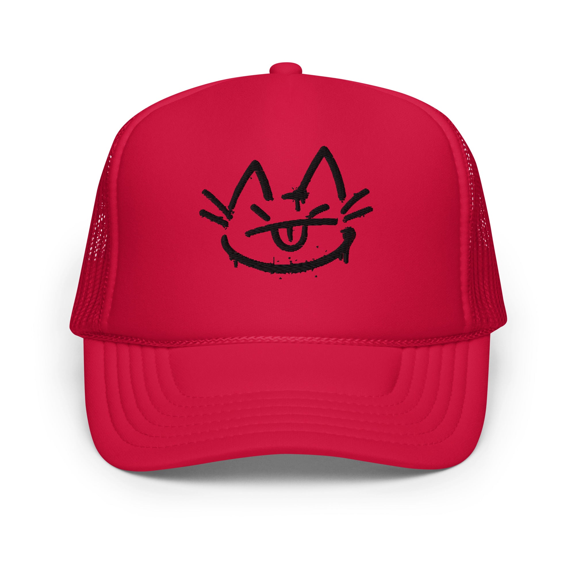 SmileyCat Foam Trucker Hat