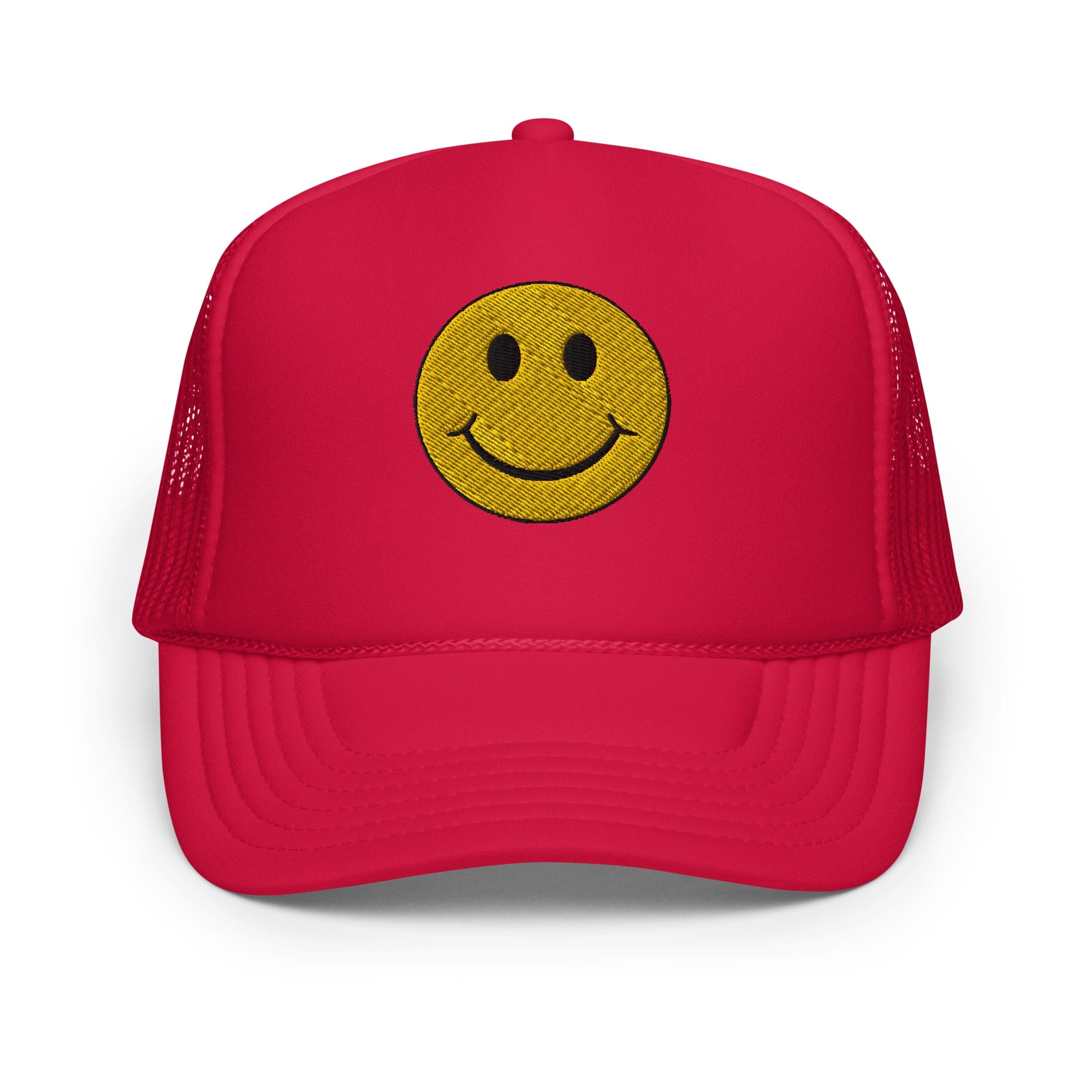 Smiley Foam Trucker Hat