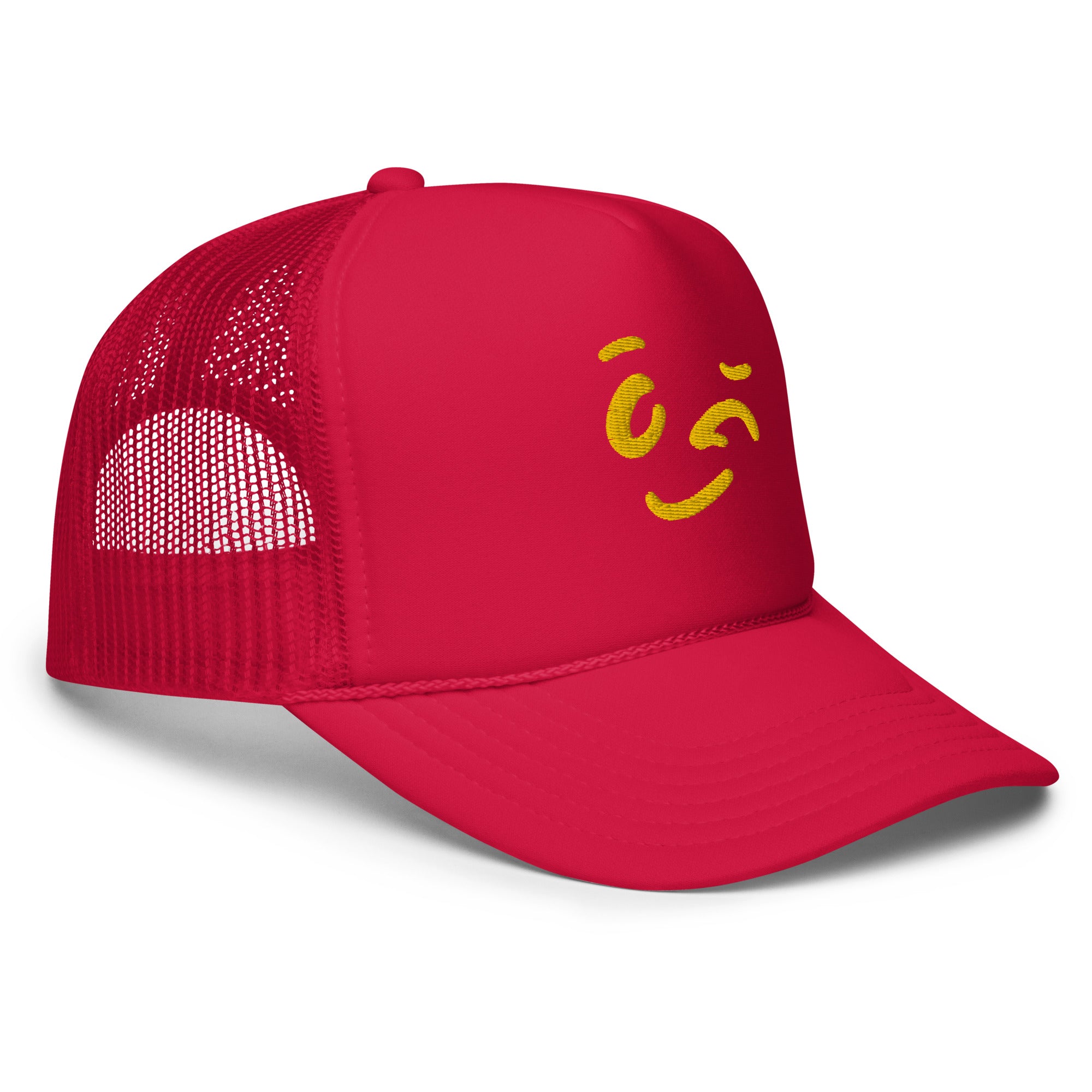 Winking Eye Foam Trucker Hat