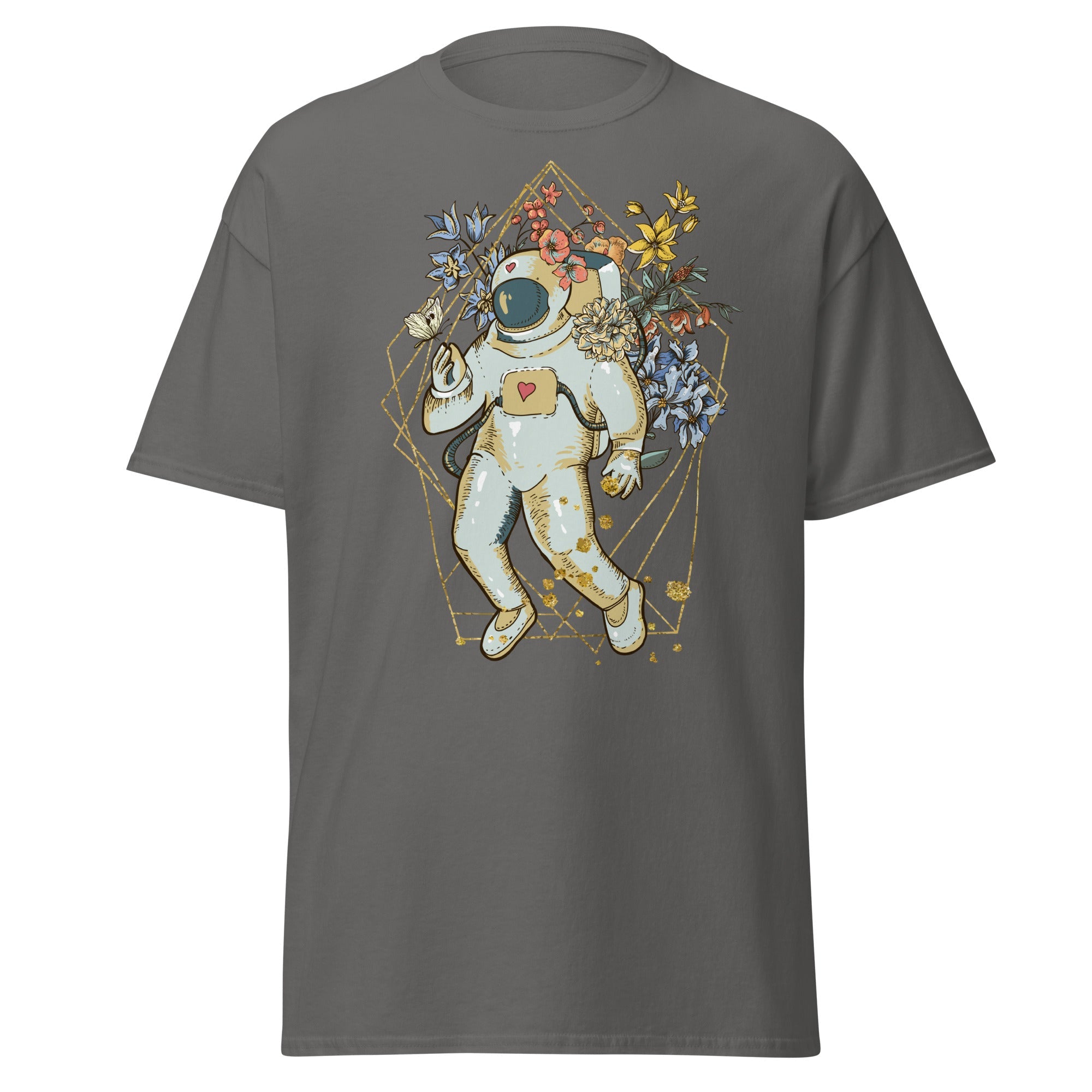 Galactic Garden Mens Graphic Space Tee - Kicks Shoelaces