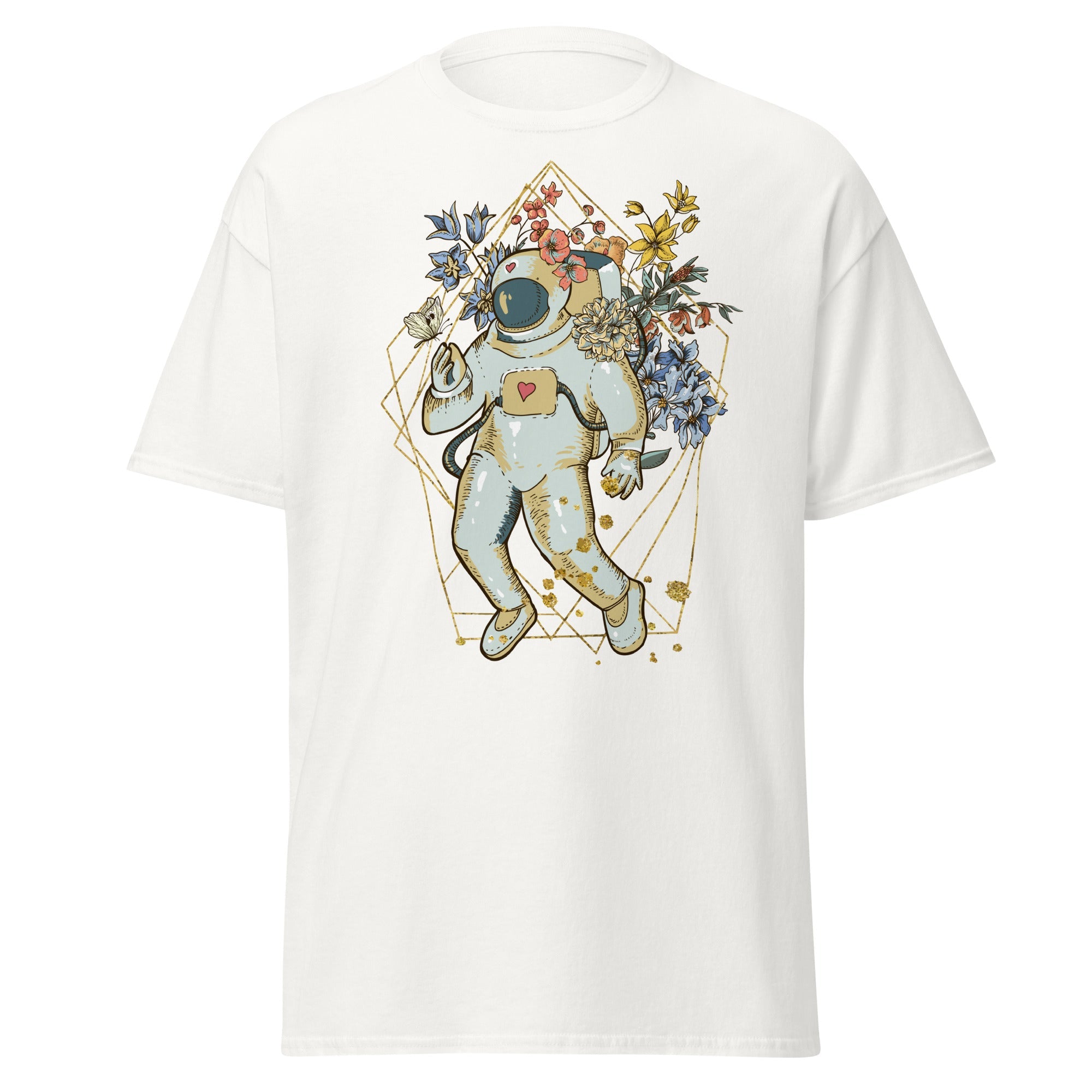 Galactic Garden Mens Graphic Space Tee - Kicks Shoelaces