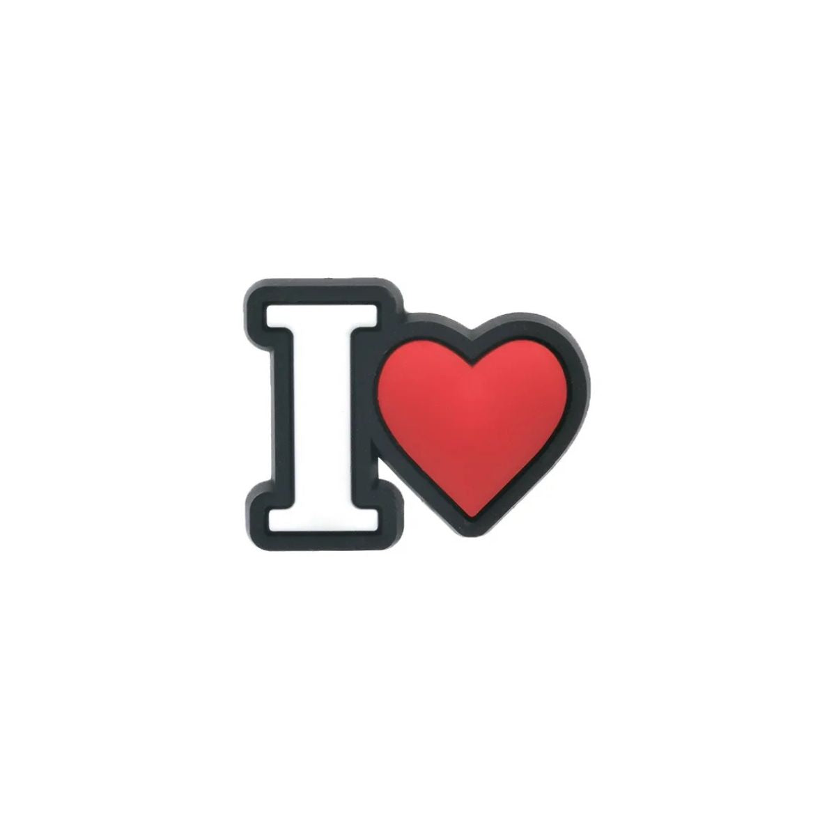 I heart shoe charm compatible with Crocs and clogs