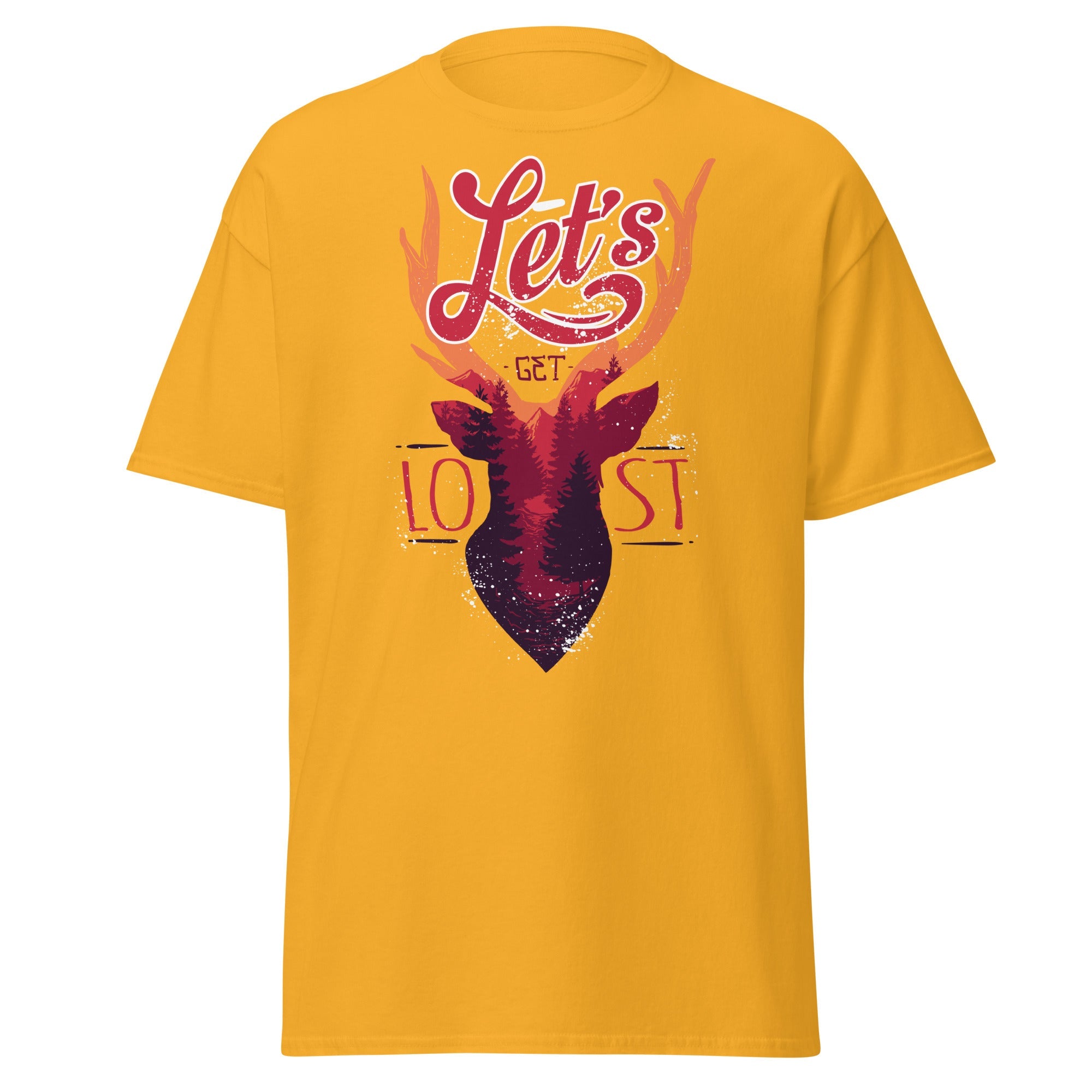 Lets Get Lost Mens Graphic Tee - Kicks Shoelaces