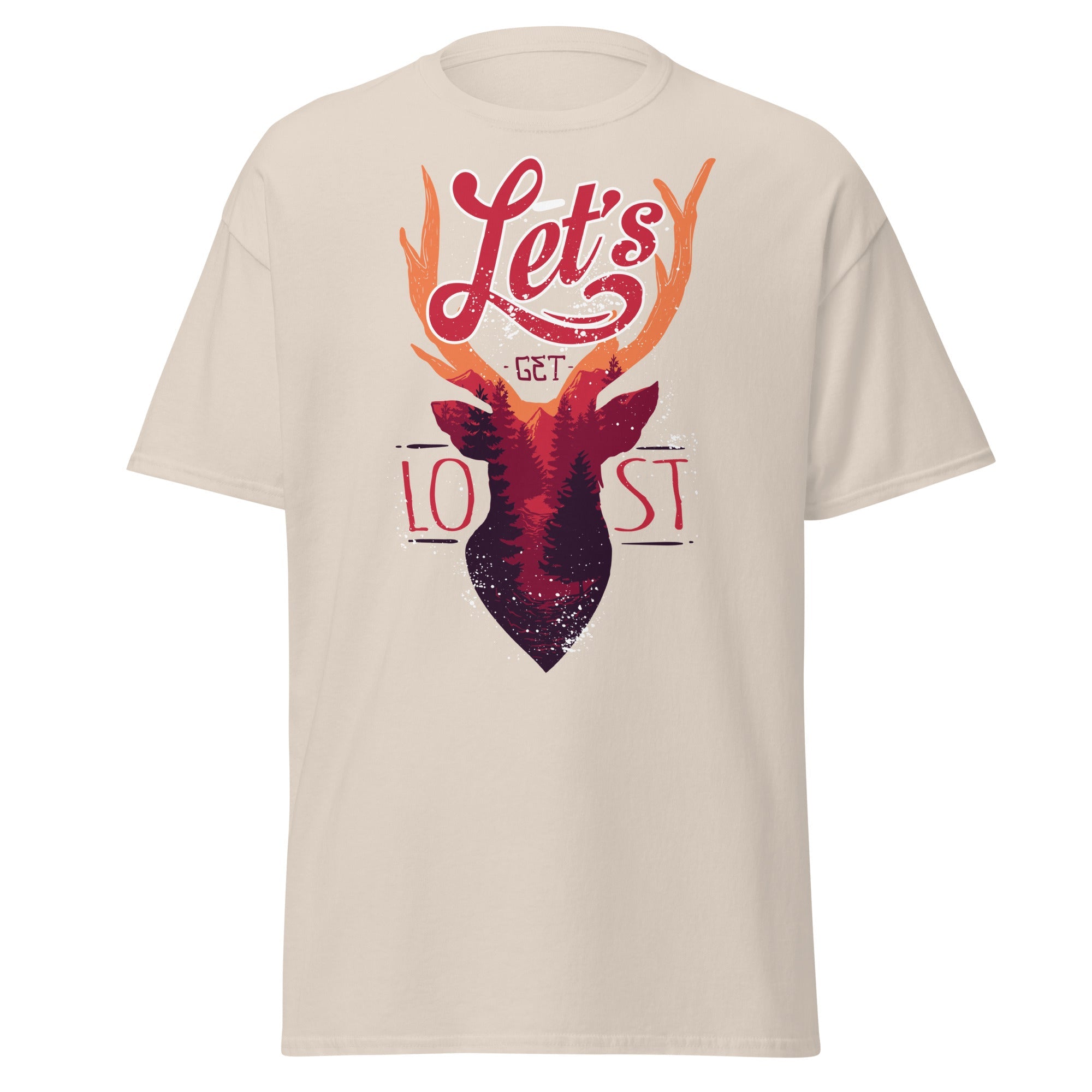 Lets Get Lost Mens Graphic Tee - Kicks Shoelaces