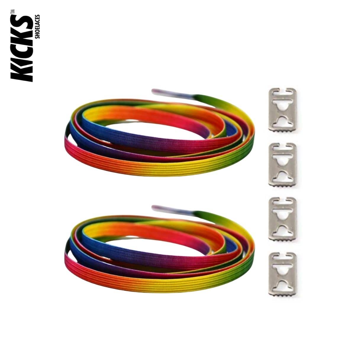 No Tie Elastic Shoelaces - Kicks Shoelaces