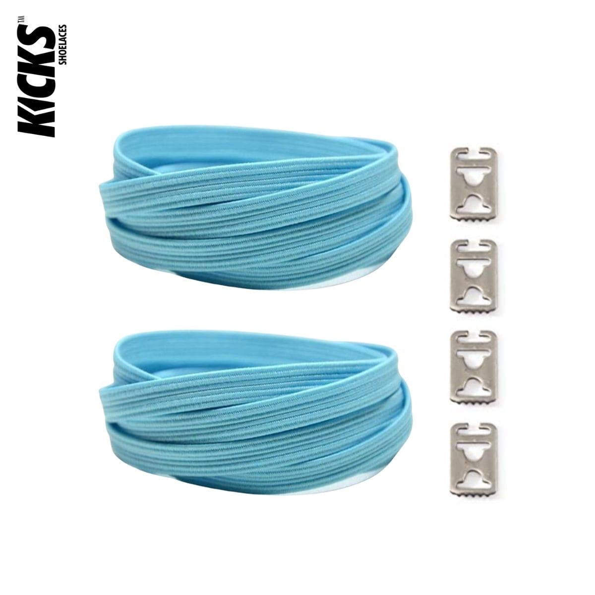 No Tie Elastic Shoelaces - Kicks Shoelaces