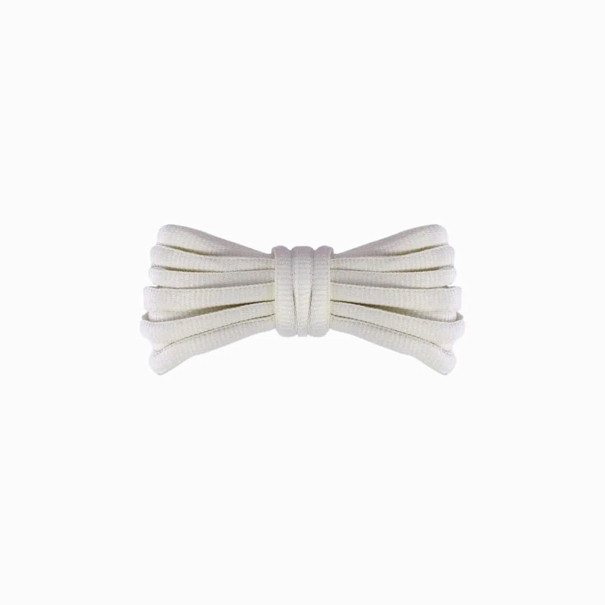 Off white Asics Gel Nimbus 9 replacement laces, oval laces by Kicks Shoelaces.