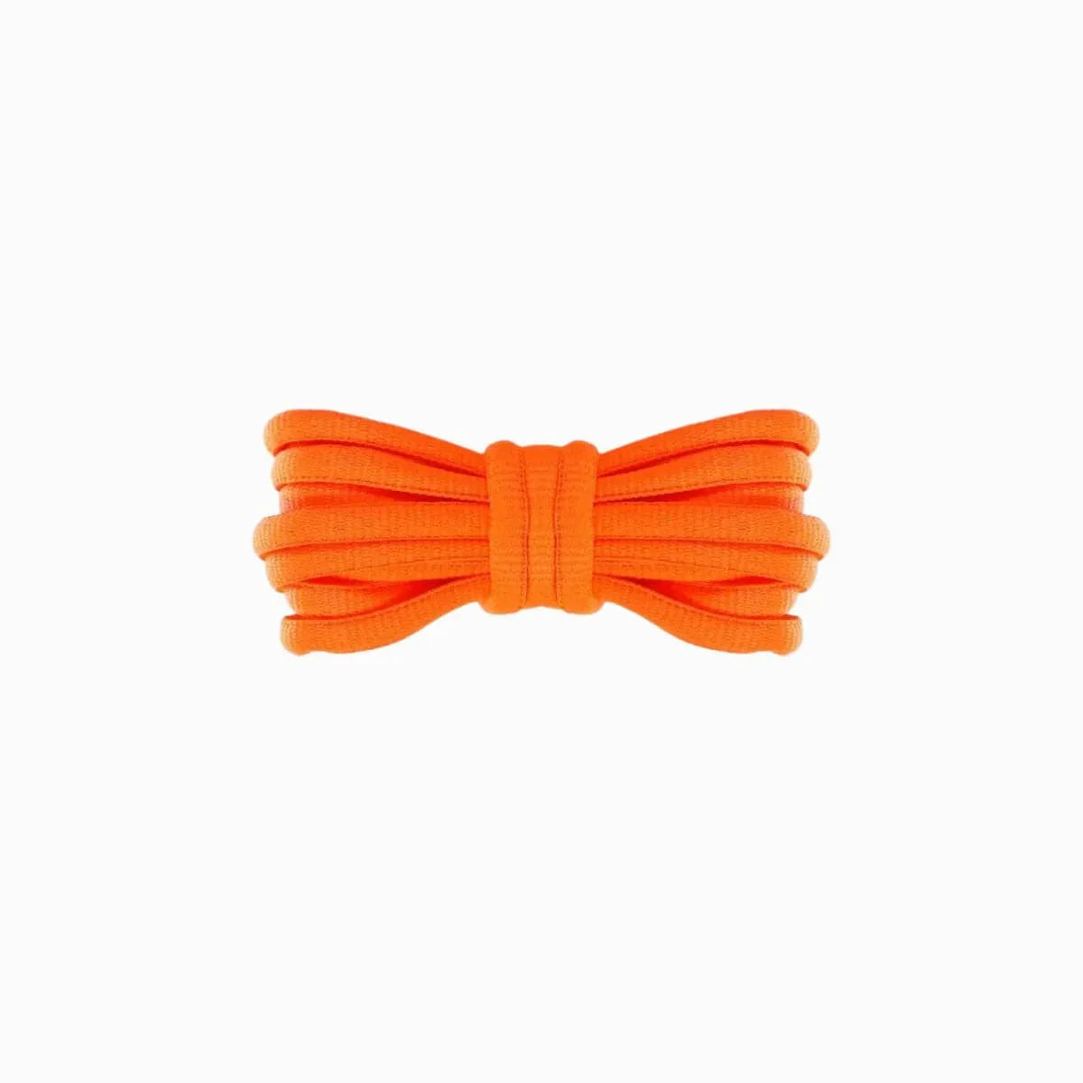Orange Nike Zoom Vomero 5 replacement laces, oval laces by Kicks Shoelaces.