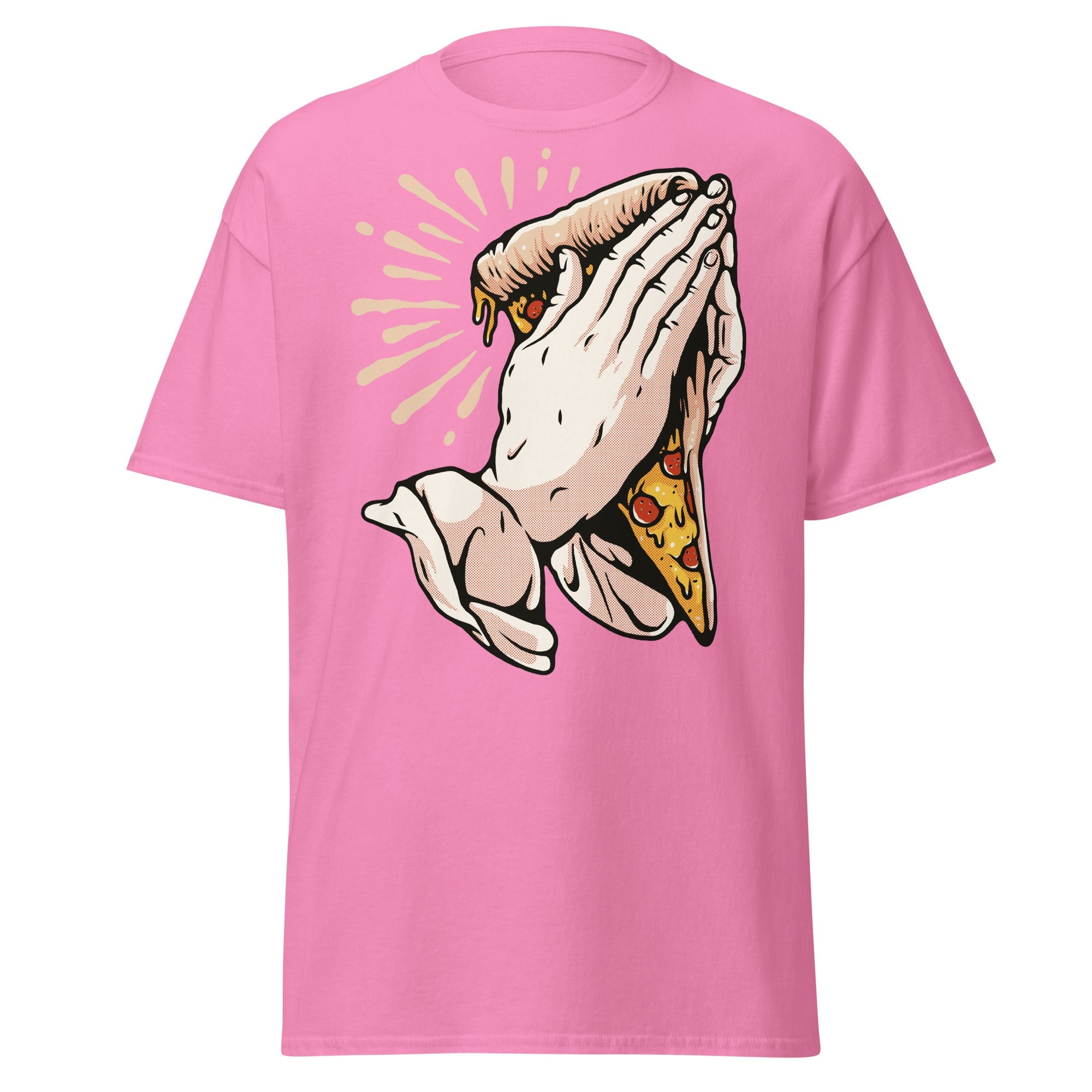 Pray For Pizza Mens Graphic Tee - Kicks Shoelaces