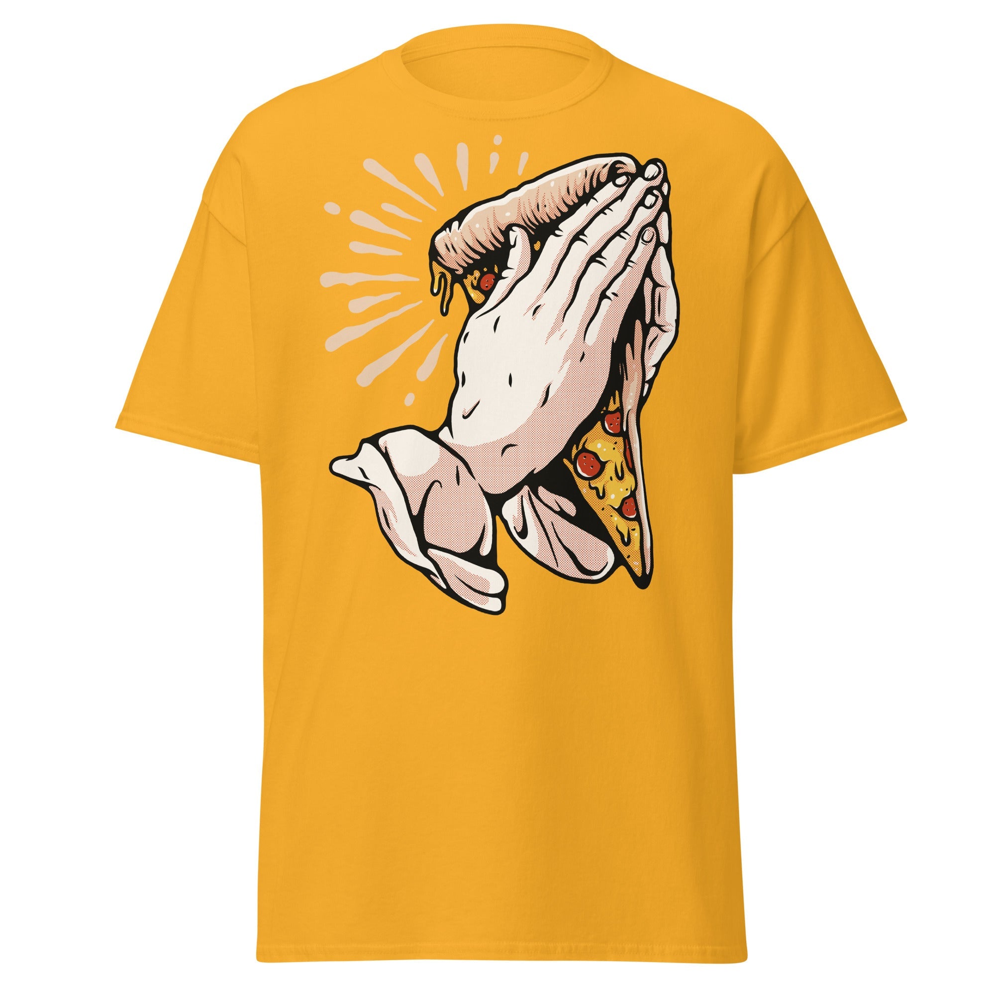 Pray For Pizza Mens Graphic Tee - Kicks Shoelaces